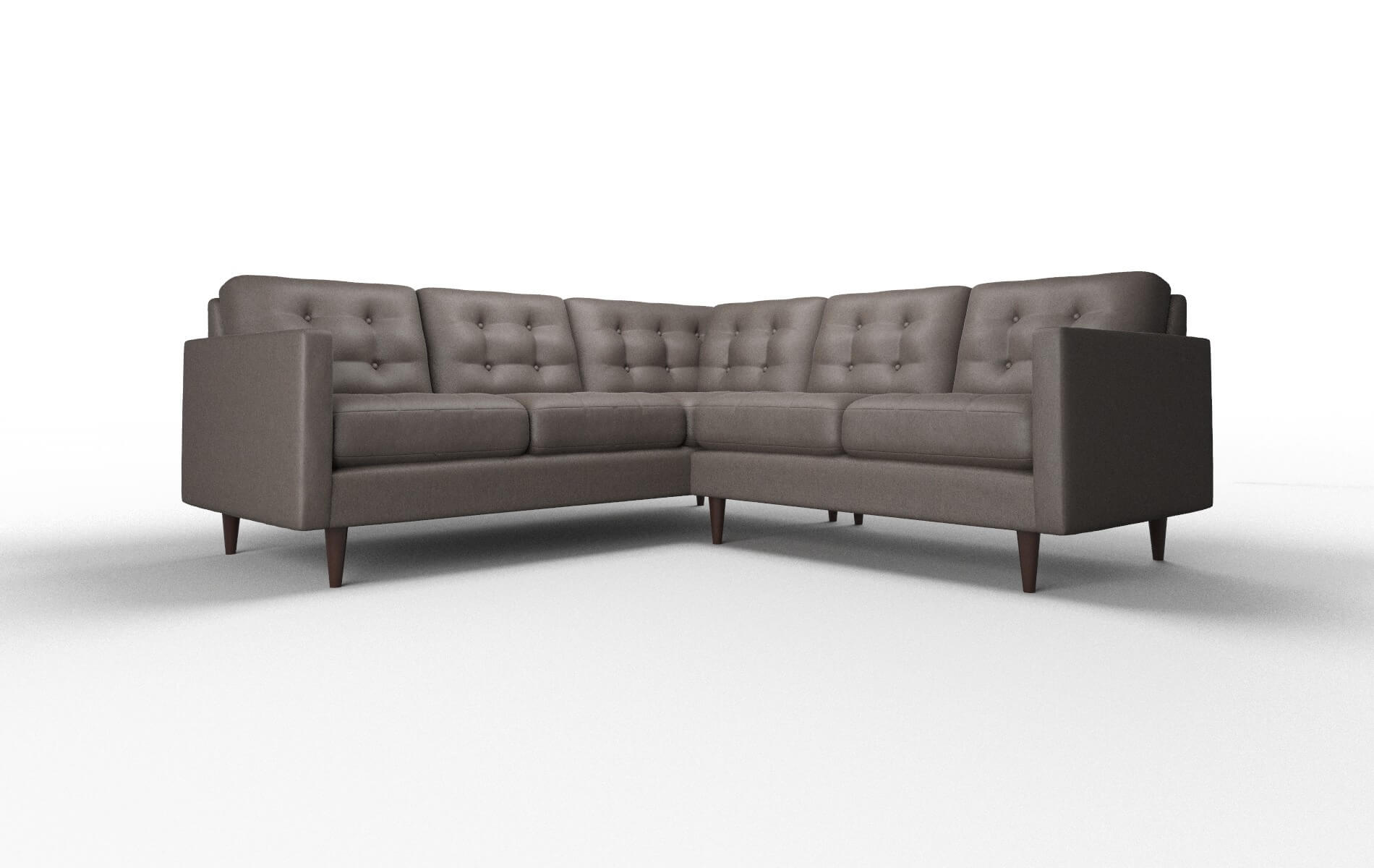 Oslo Naples Graphite Sectional espresso legs 1