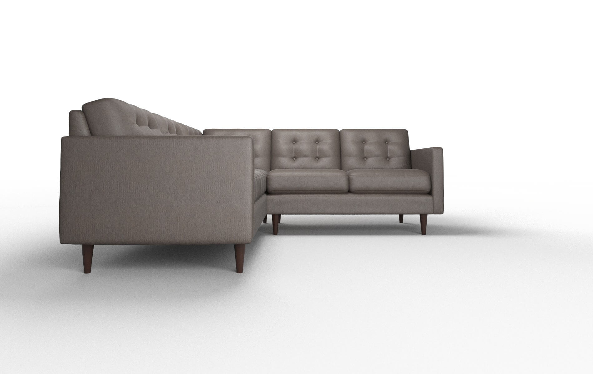 Oslo Naples Graphite Sectional espresso legs 2