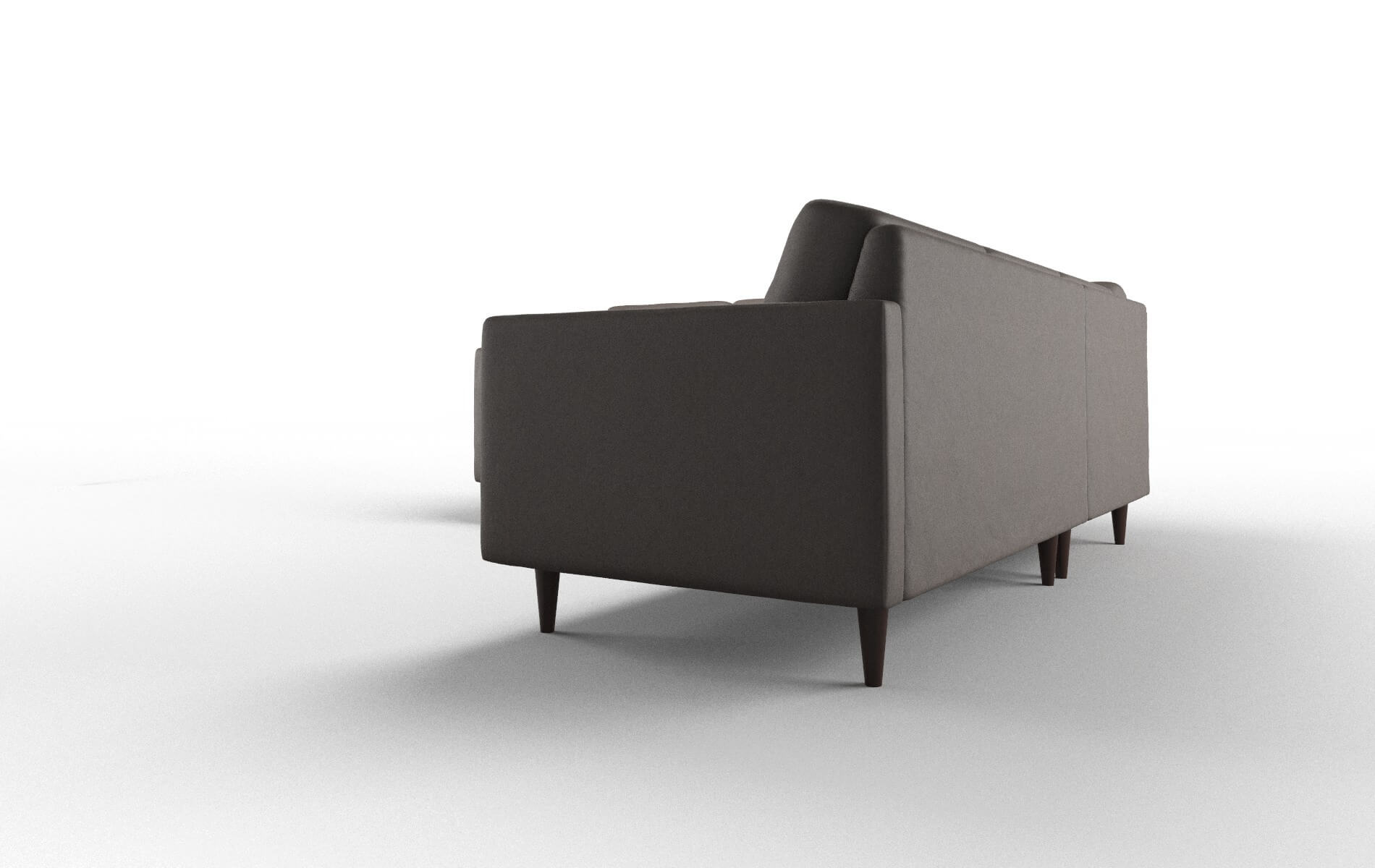 Oslo Naples Graphite Sectional espresso legs 4
