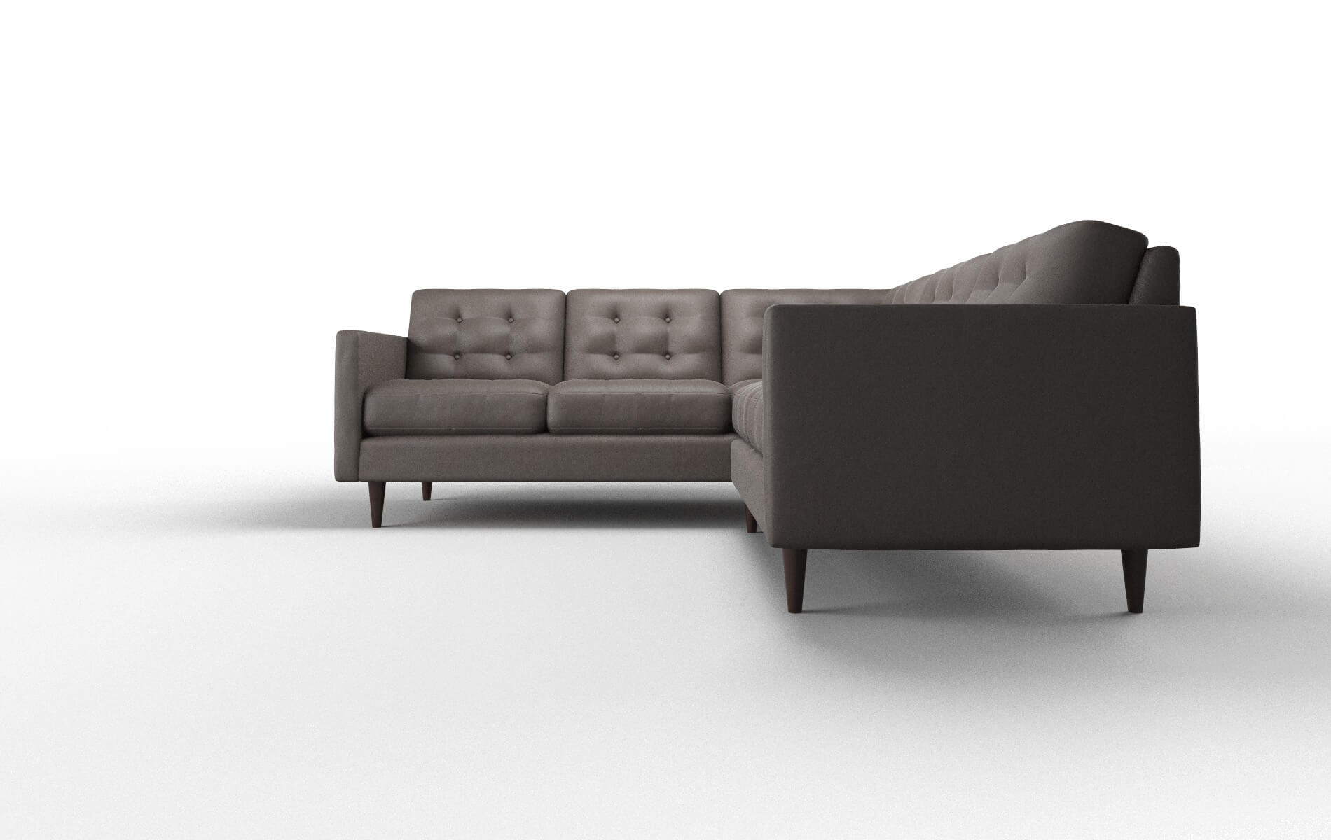 Oslo Naples Graphite Sectional espresso legs 5