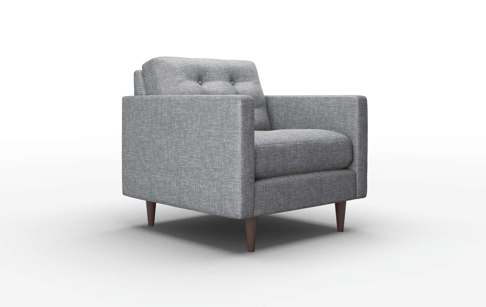 Oslo Notion Graphite Chair espresso legs 2