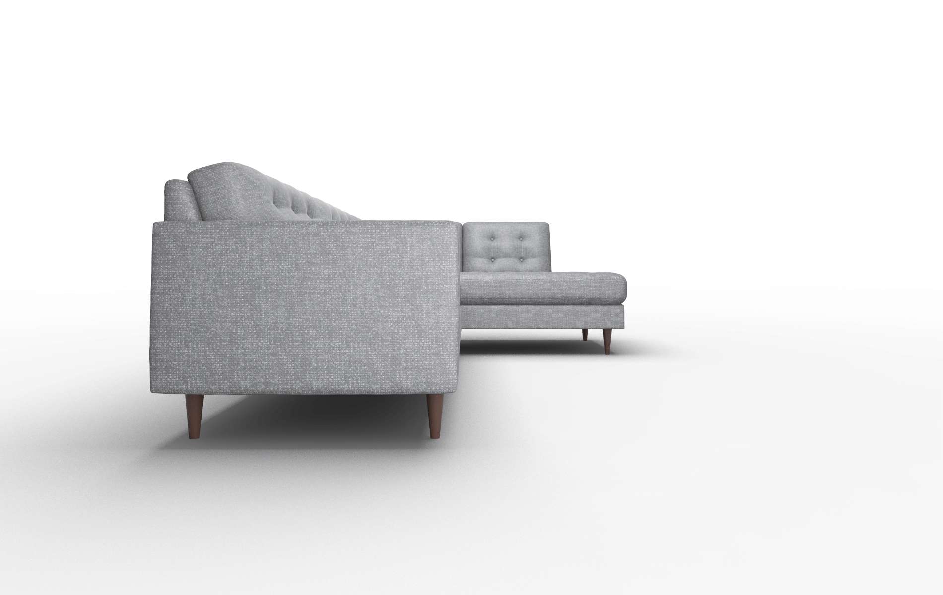 Oslo Notion Graphite Panel espresso legs 3