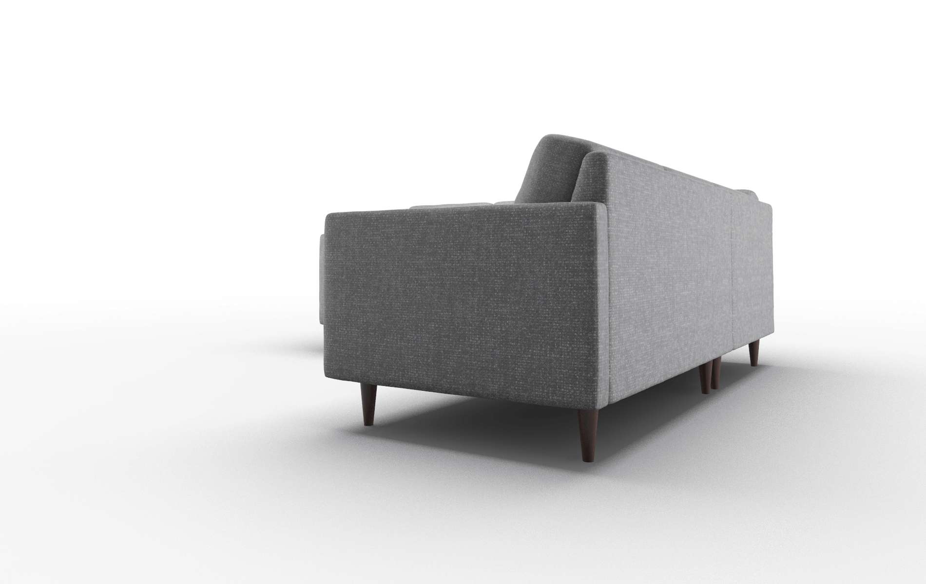 Oslo Notion Graphite Sectional espresso legs 4