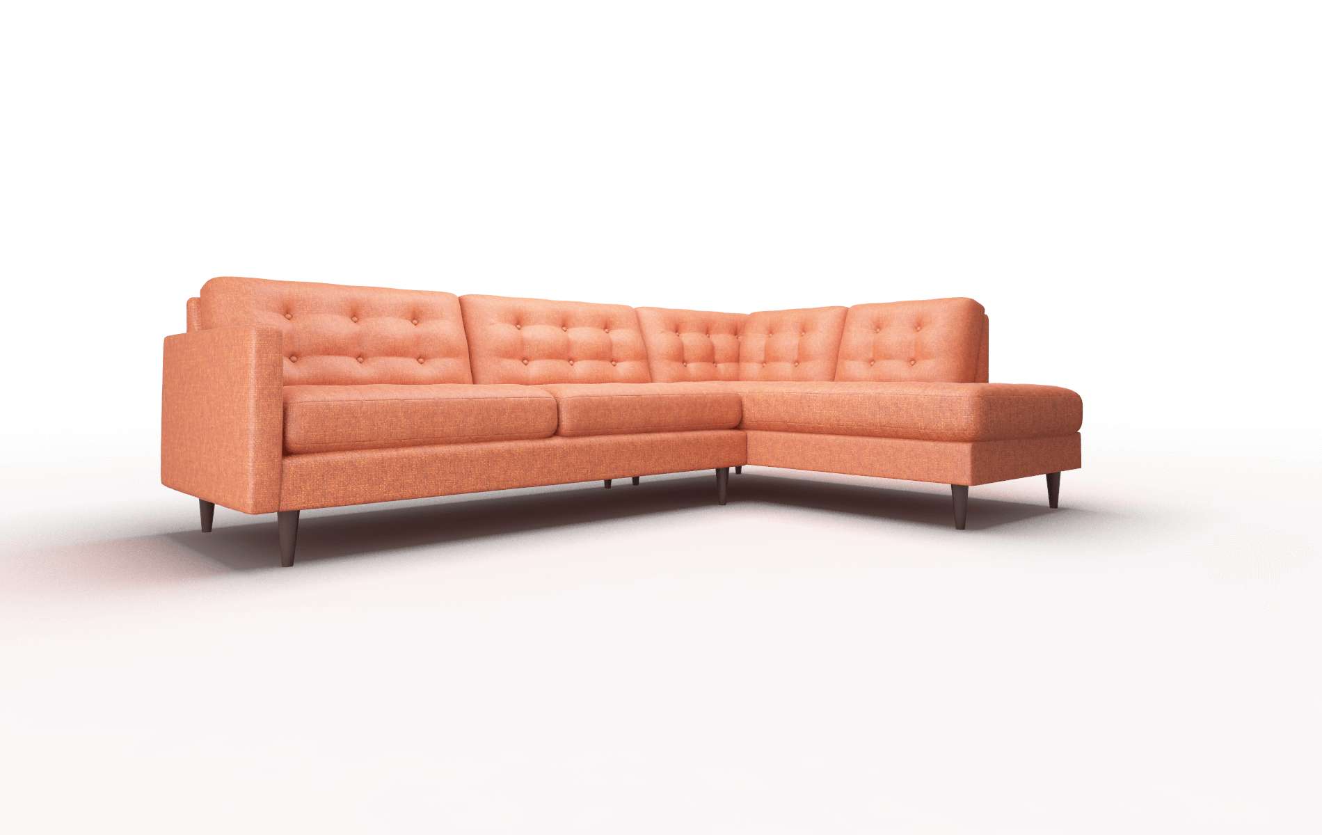 Oslo Notion Tang Panel espresso legs 2