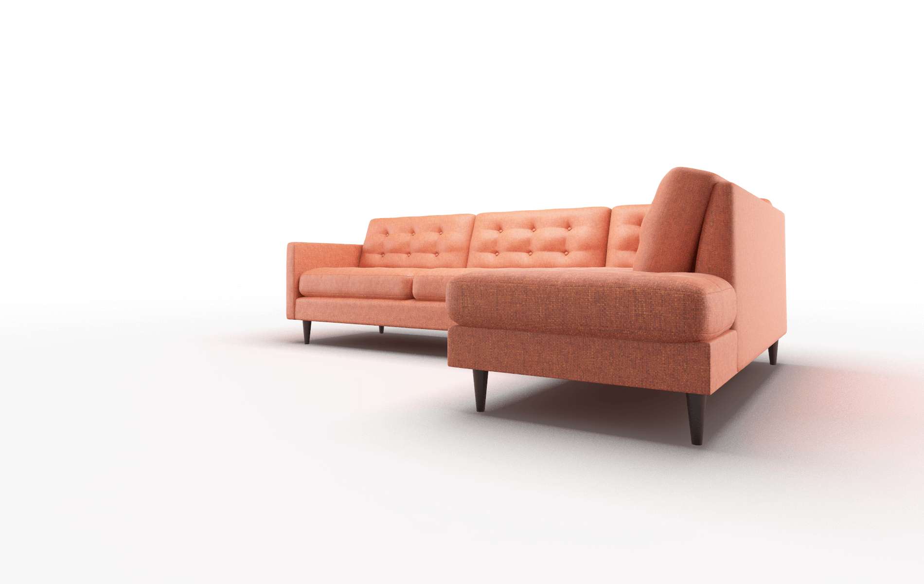 Oslo Notion Tang Panel espresso legs 4