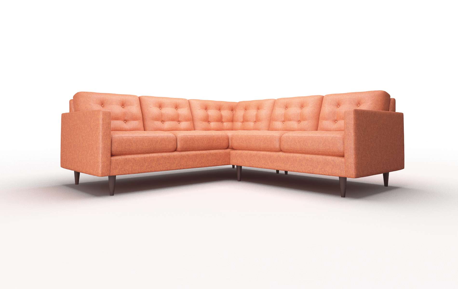 Oslo Notion Tang Sectional espresso legs 1