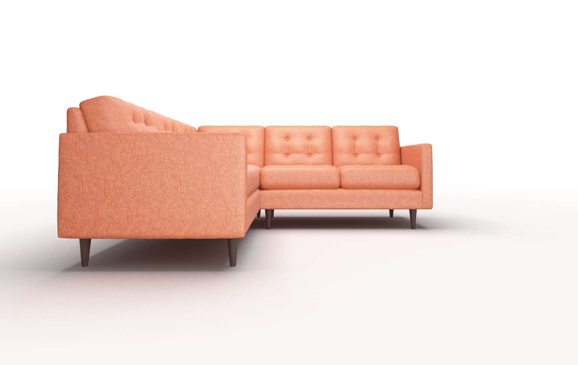 Oslo Notion Tang Sectional espresso legs 2