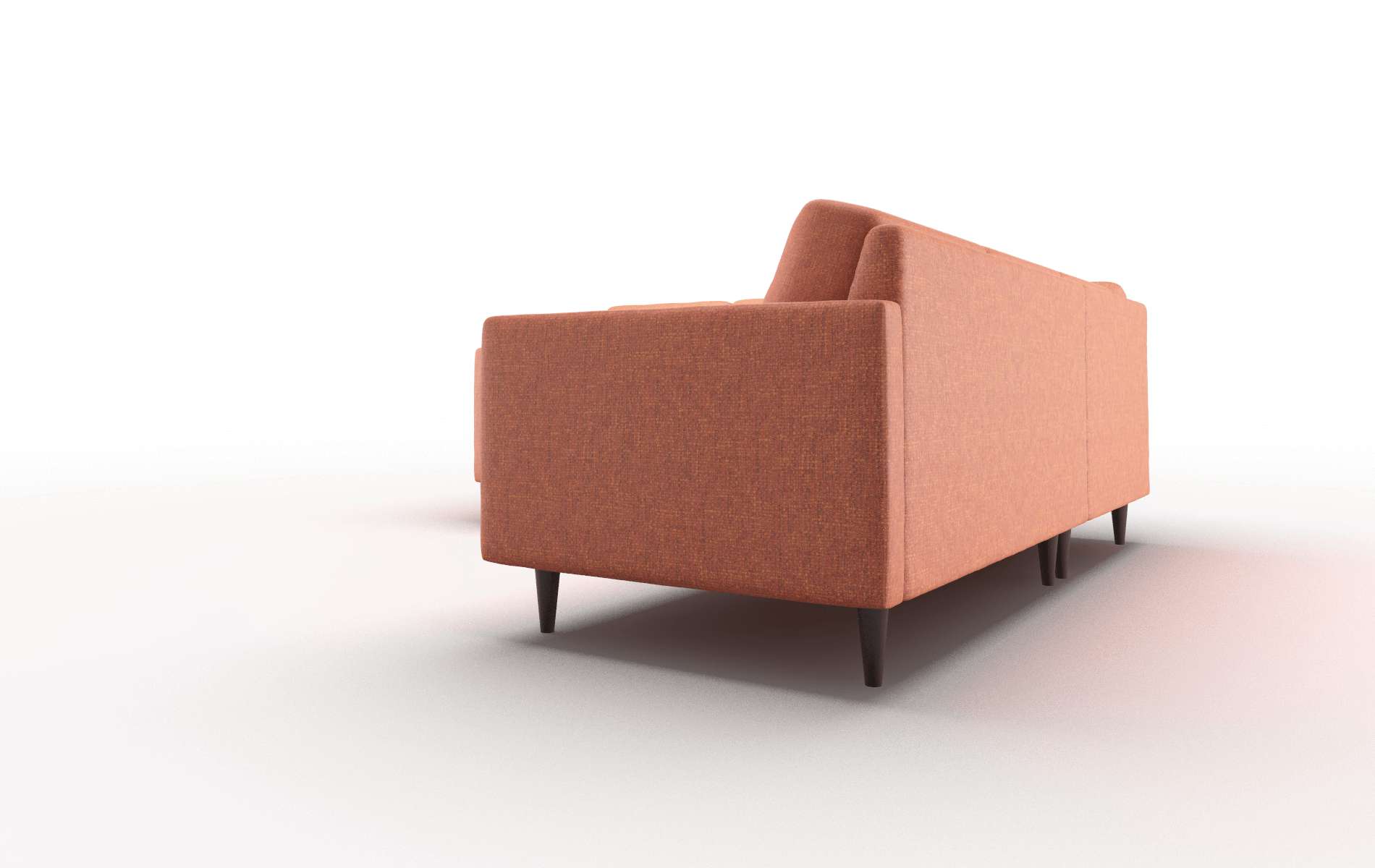 Oslo Notion Tang Sectional espresso legs 4
