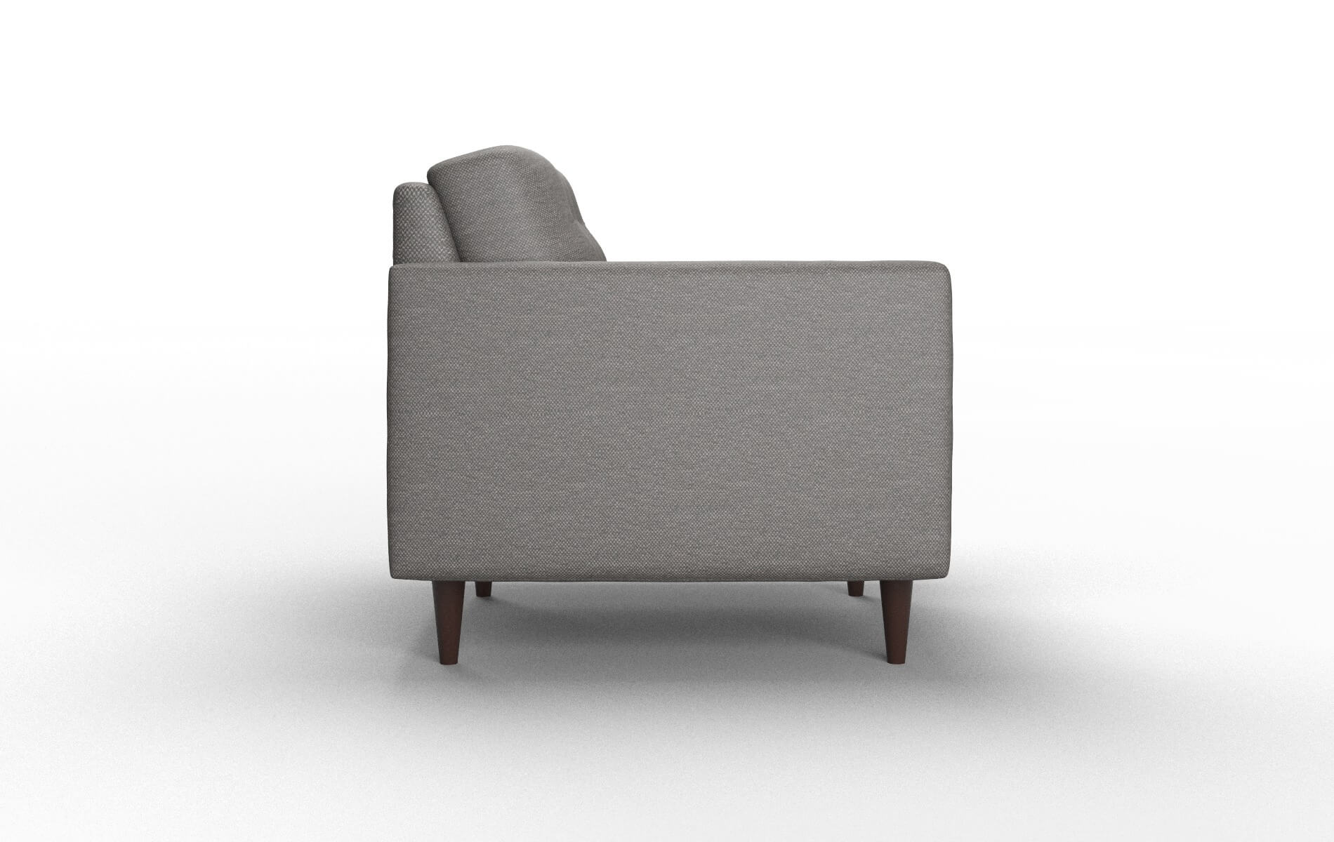 Oslo Oscar Grey Chair espresso legs 3