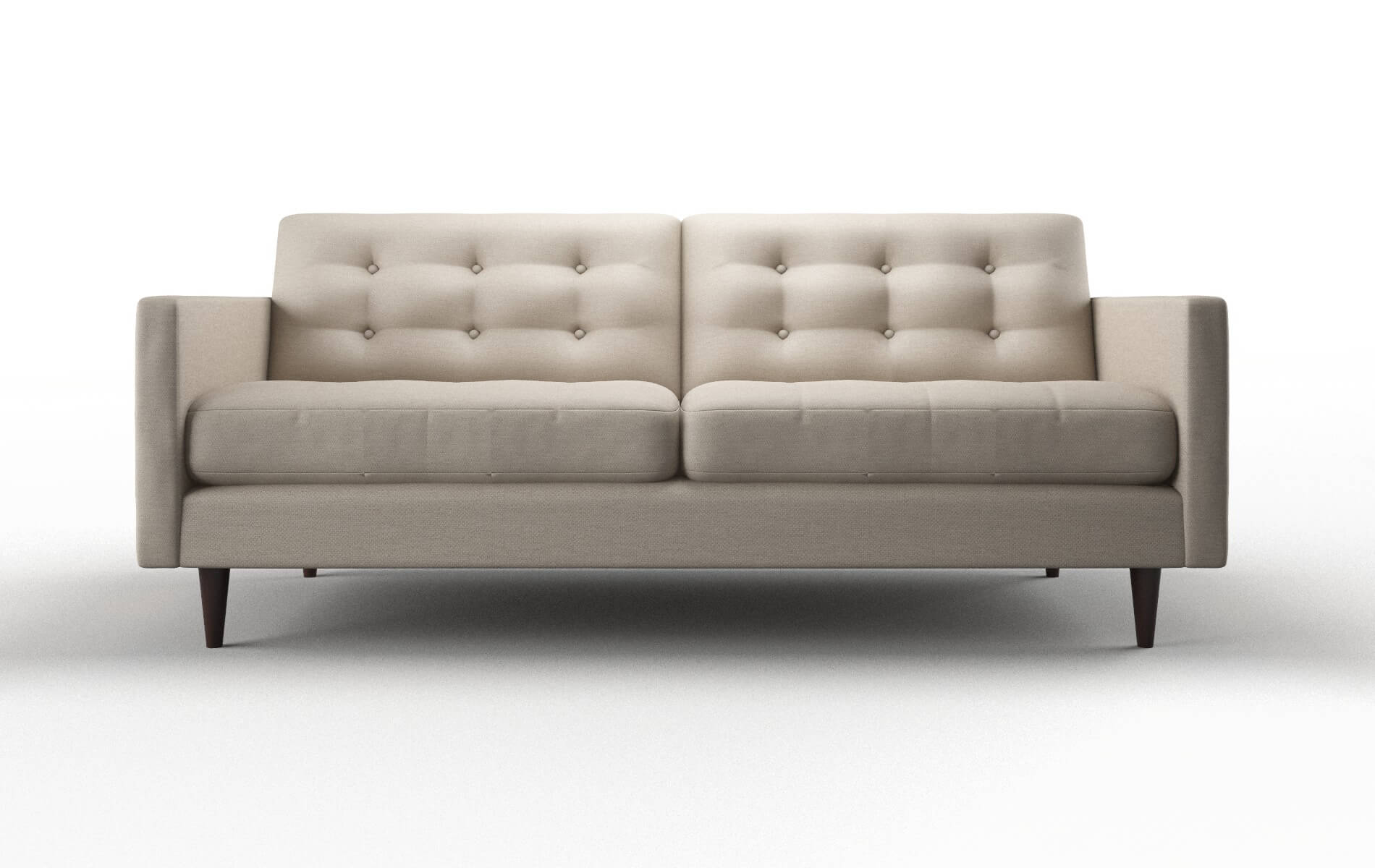 Oslo Oscar Linen Sofa espresso legs 1