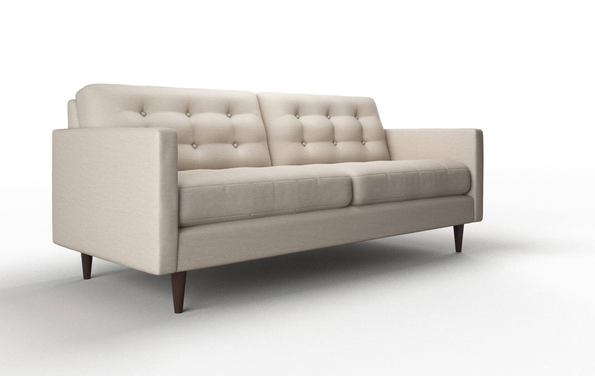 Oslo Oscar Linen Sofa espresso legs 2