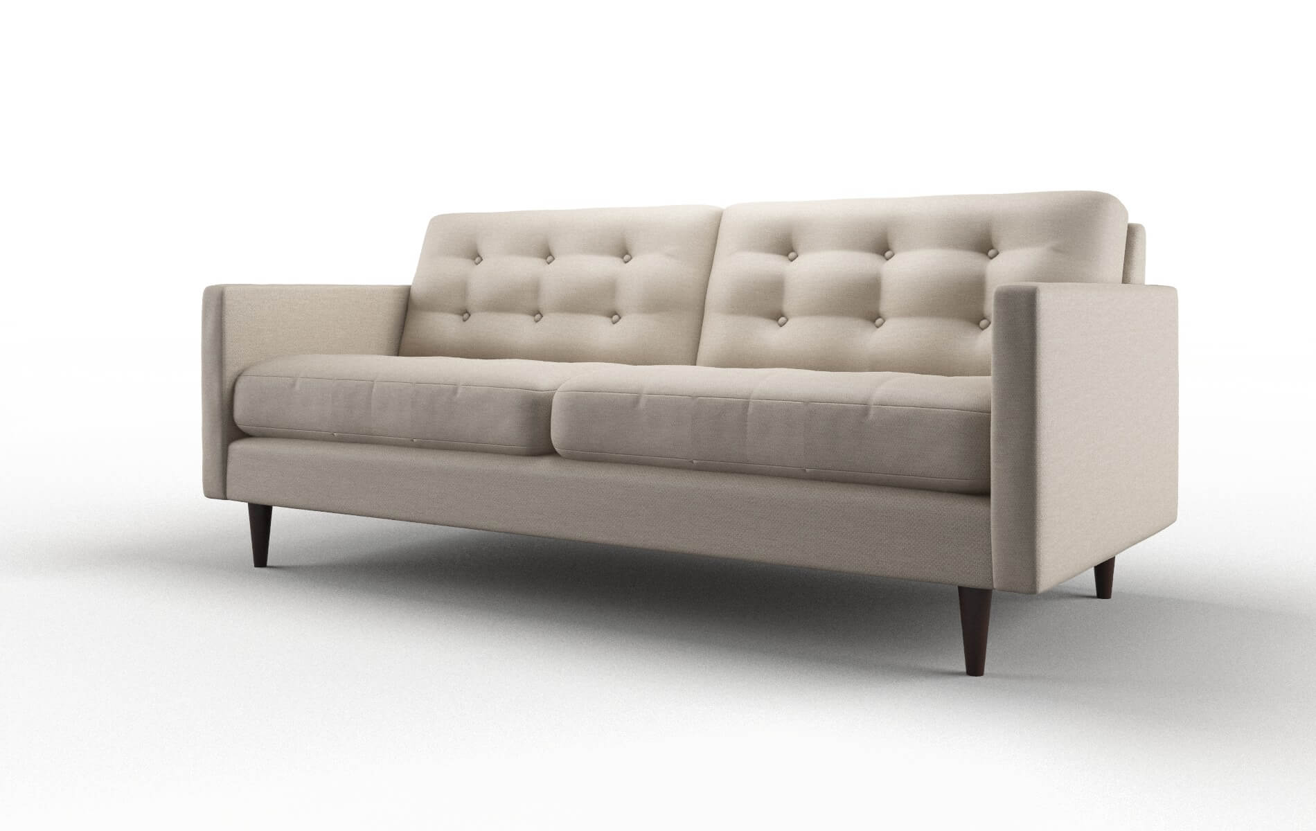 Oslo Oscar Linen Sofa espresso legs 4