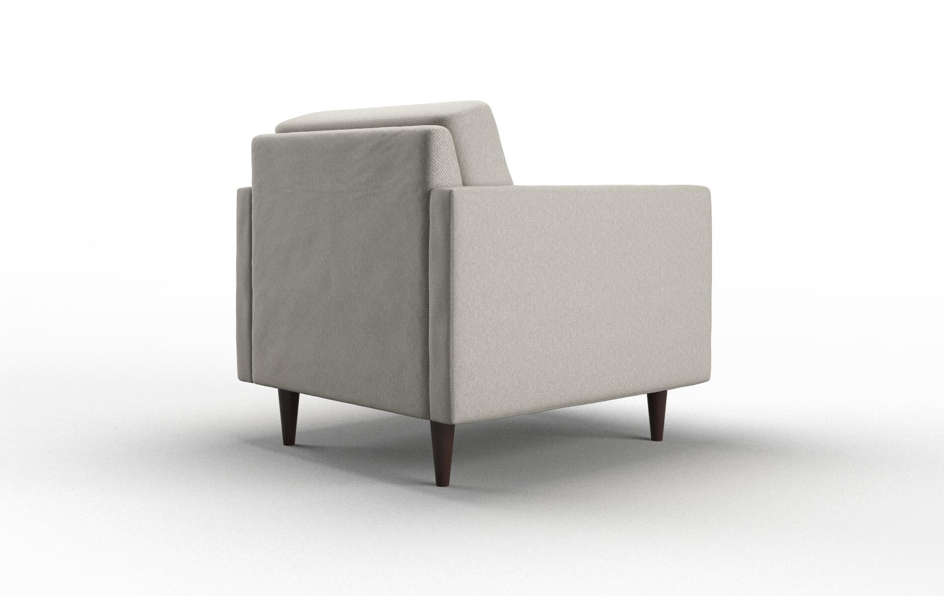 Oslo Oscar Silver Chair espresso legs 5