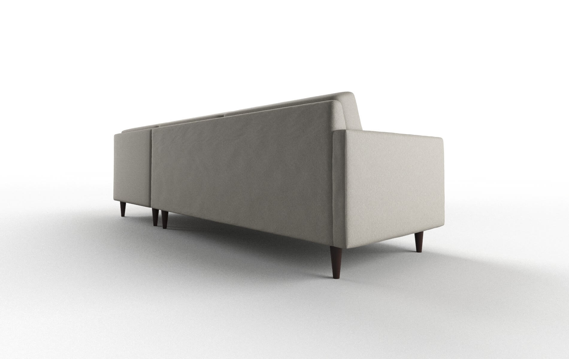 Oslo Oscar Silver Panel espresso legs 5