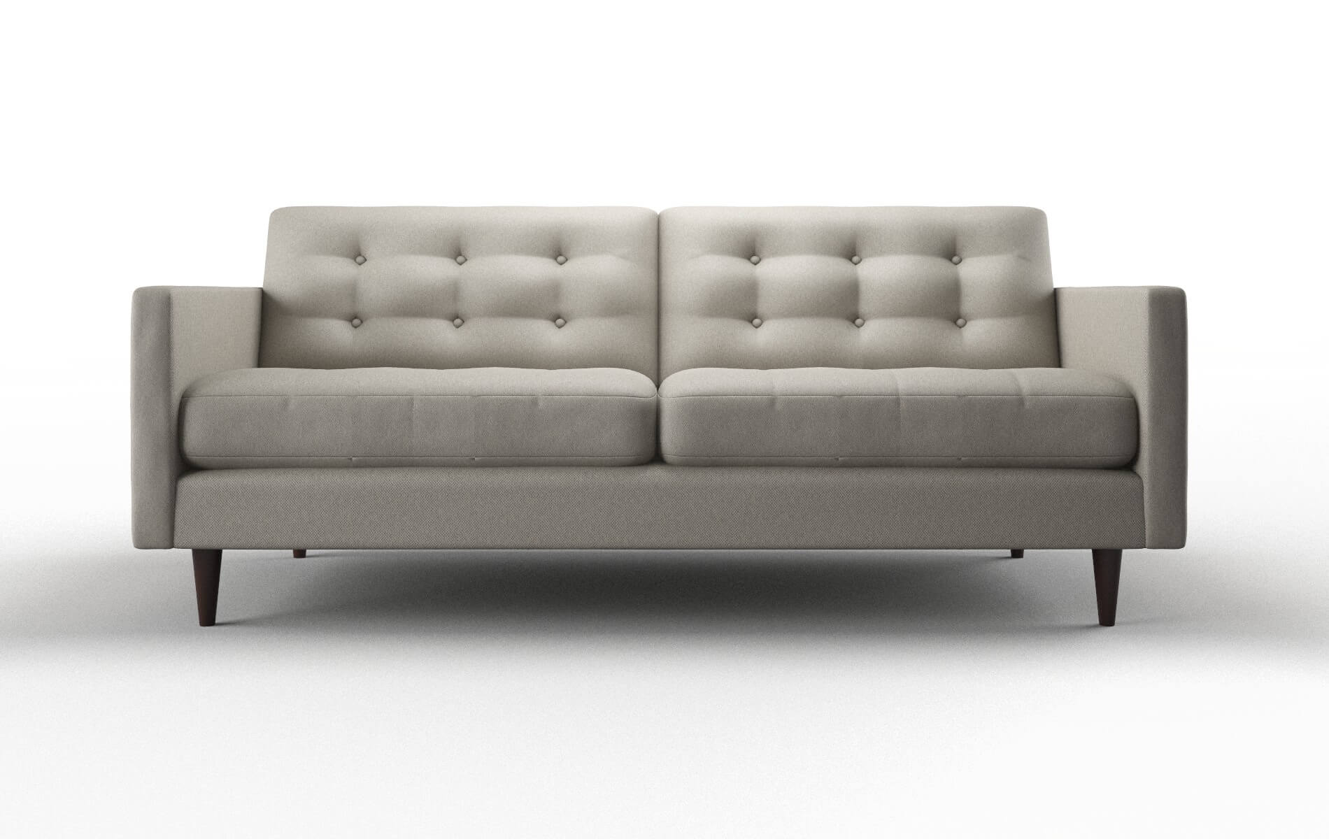 Oslo Oscar Silver Sofa espresso legs 1