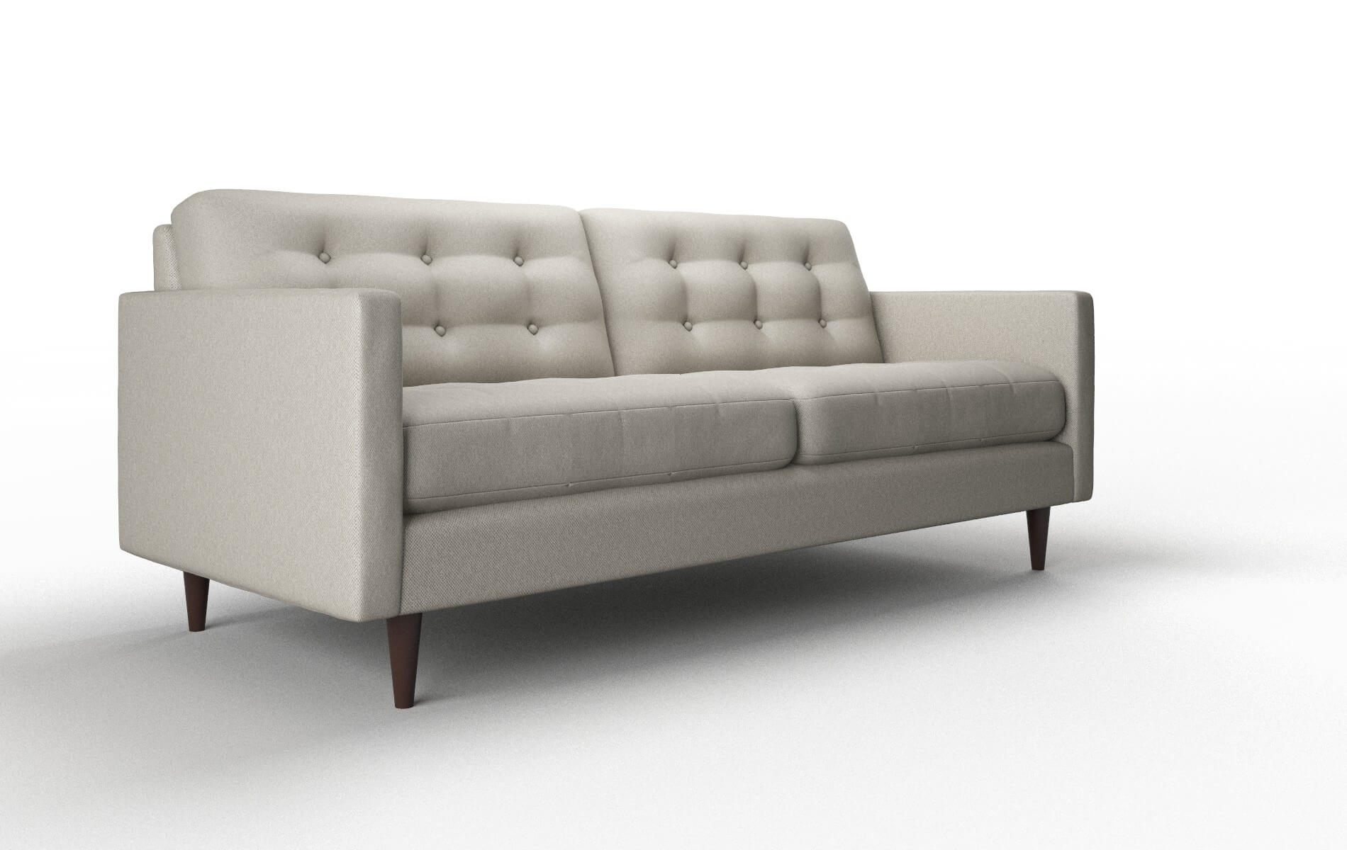 Oslo Oscar Silver Sofa espresso legs 2