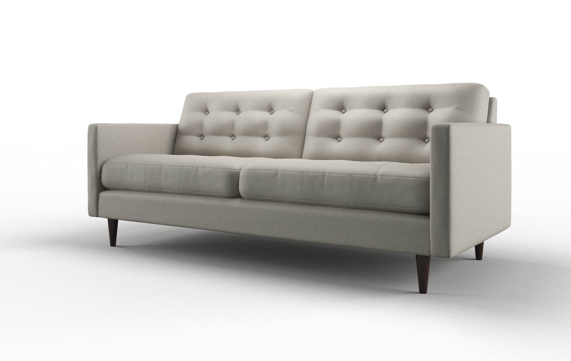 Oslo Oscar Silver Sofa espresso legs 4