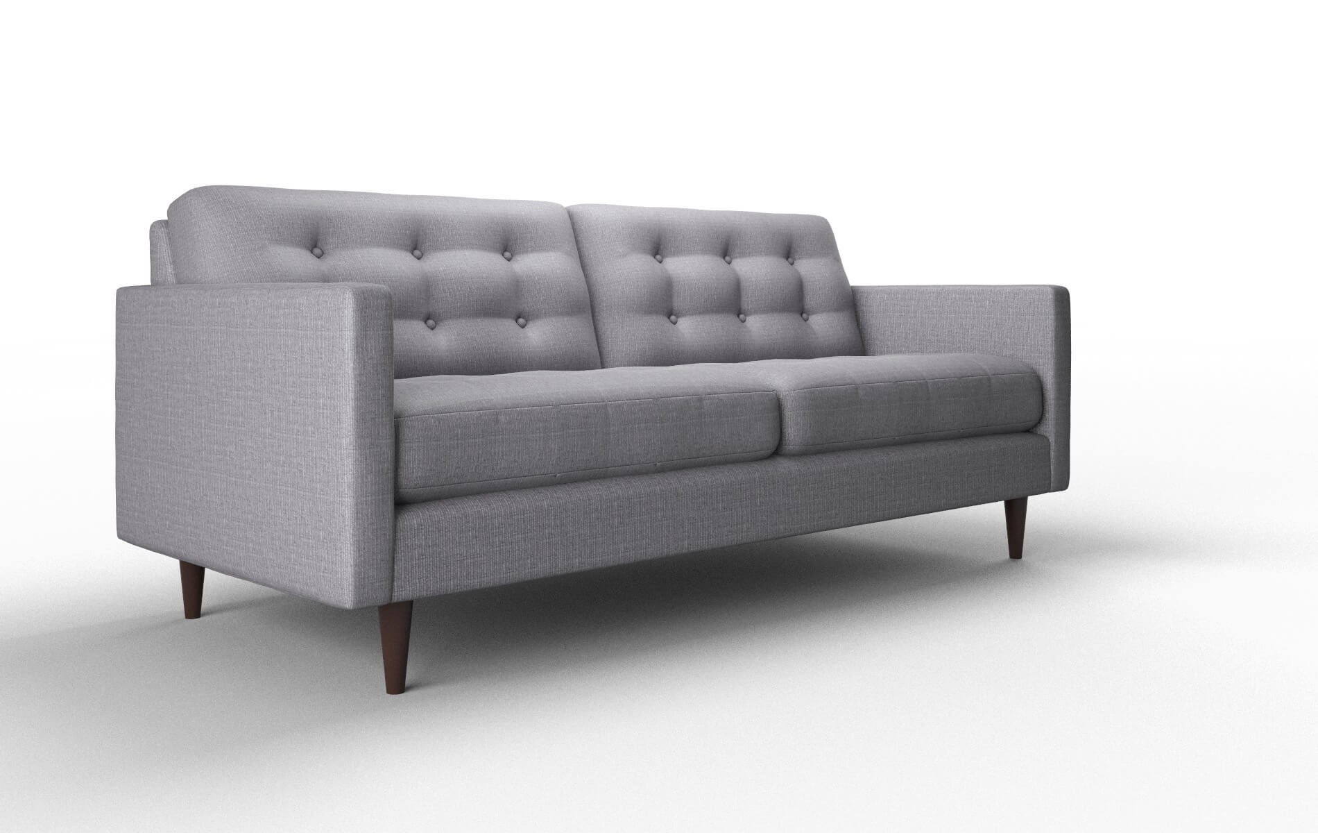 Oslo Parker Ash Sofa espresso legs 2