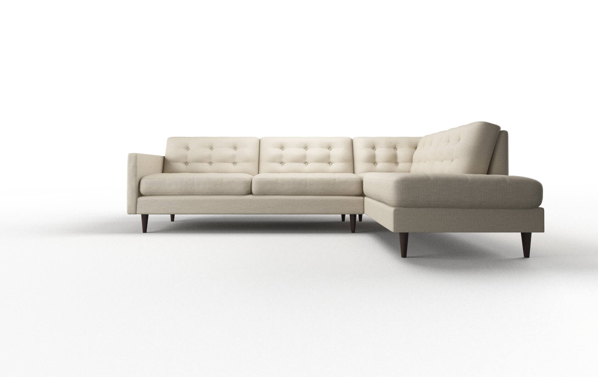 Oslo Parker Linen Panel espresso legs 1