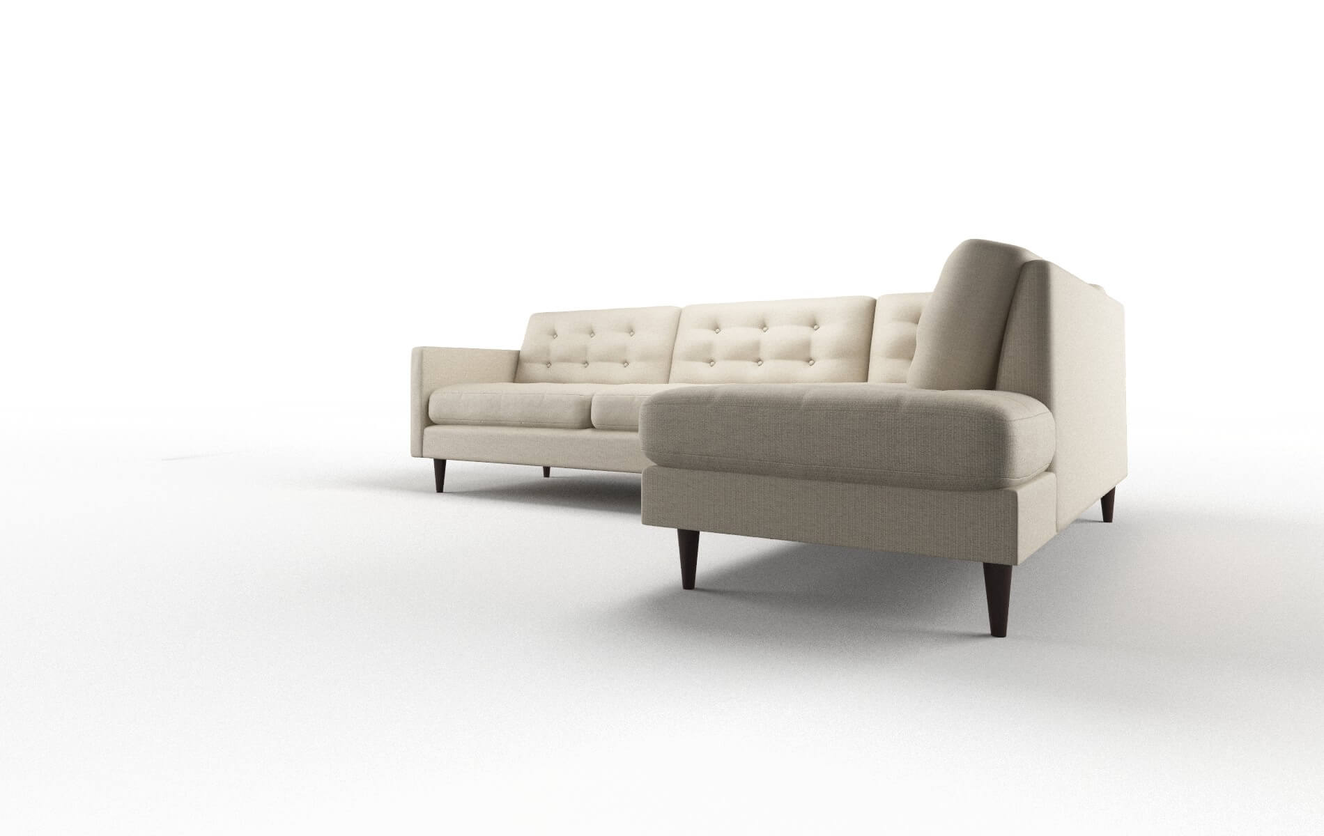 Oslo Parker Linen Panel espresso legs 4