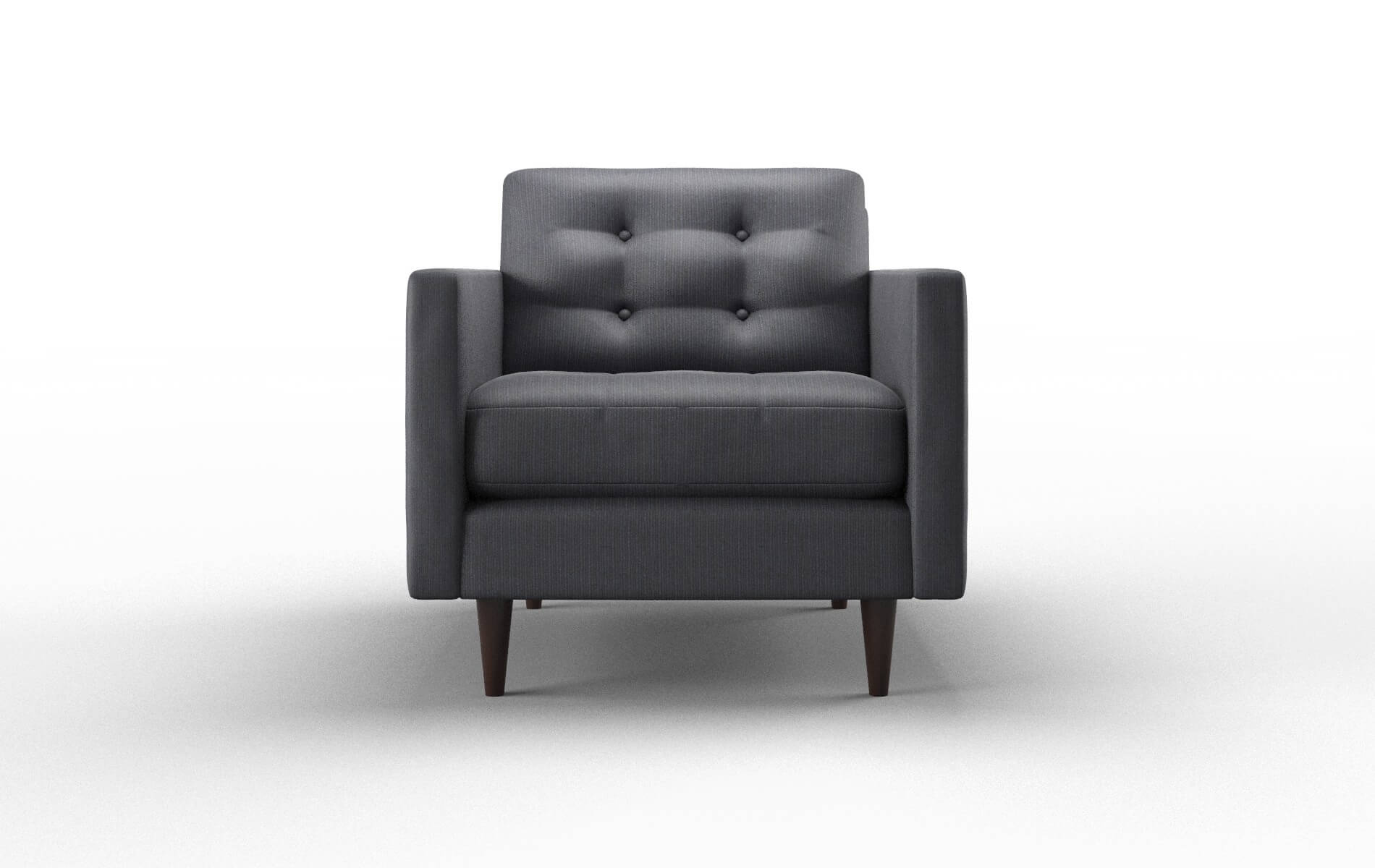 Oslo Parker midnight Chair Espresso Legs  1