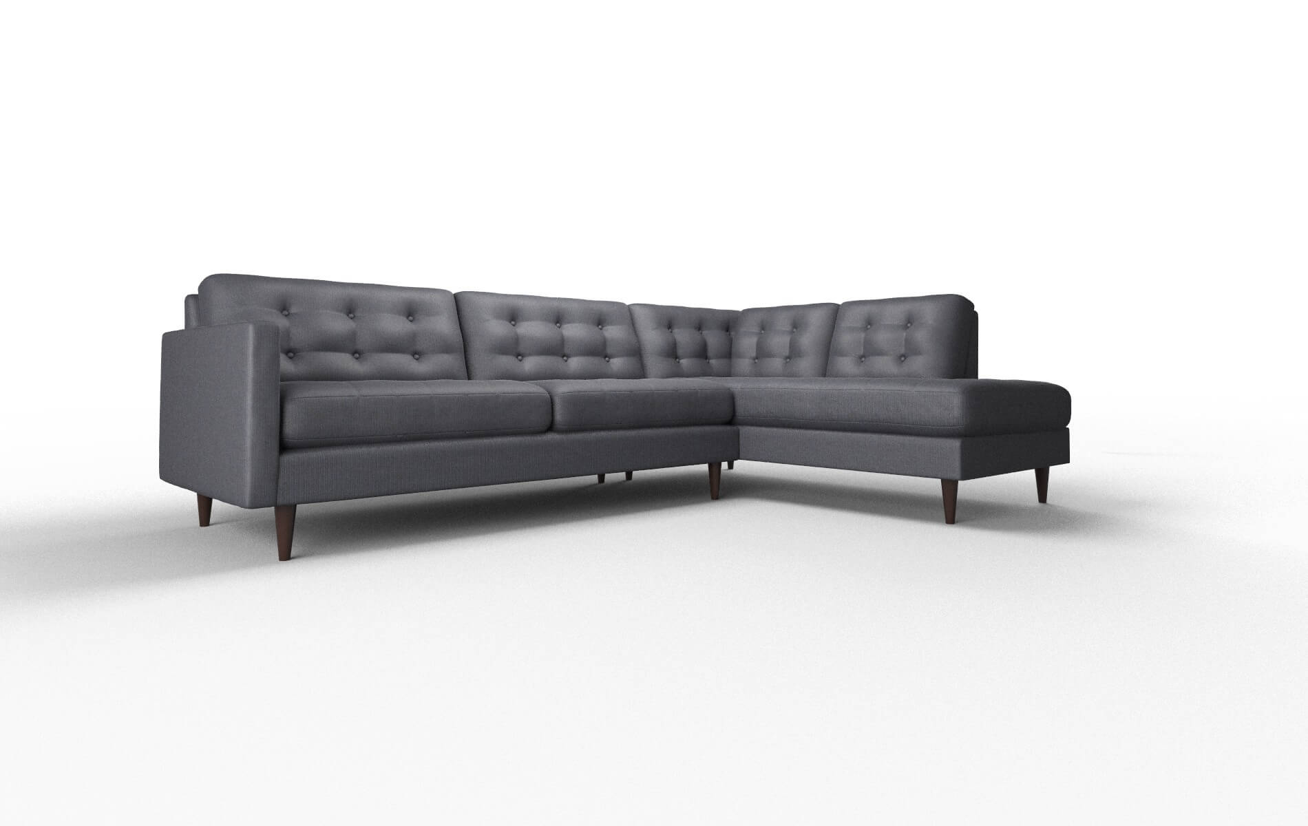 Oslo Parker Midnight Panel espresso legs 2