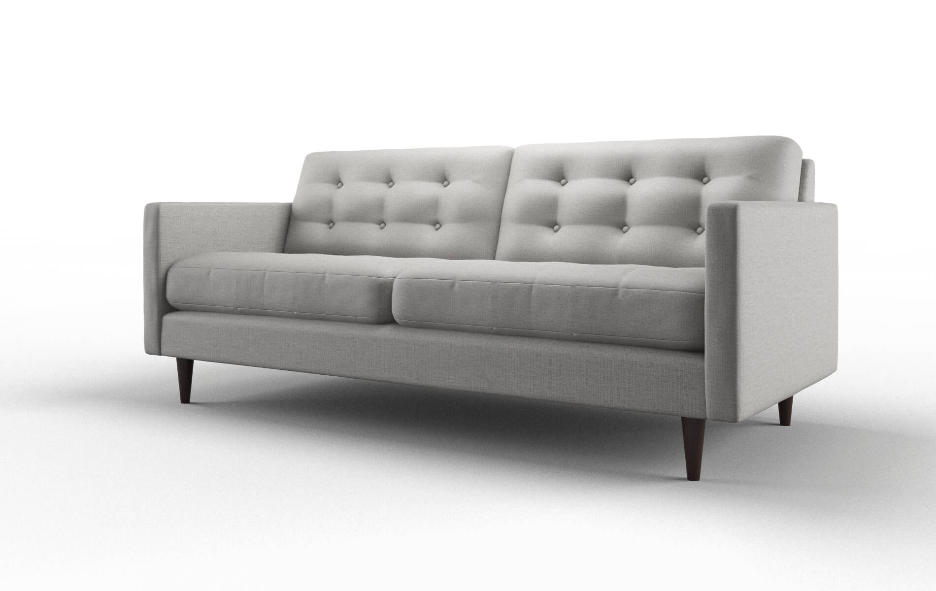 Oslo Parker Silver Sofa espresso legs 4