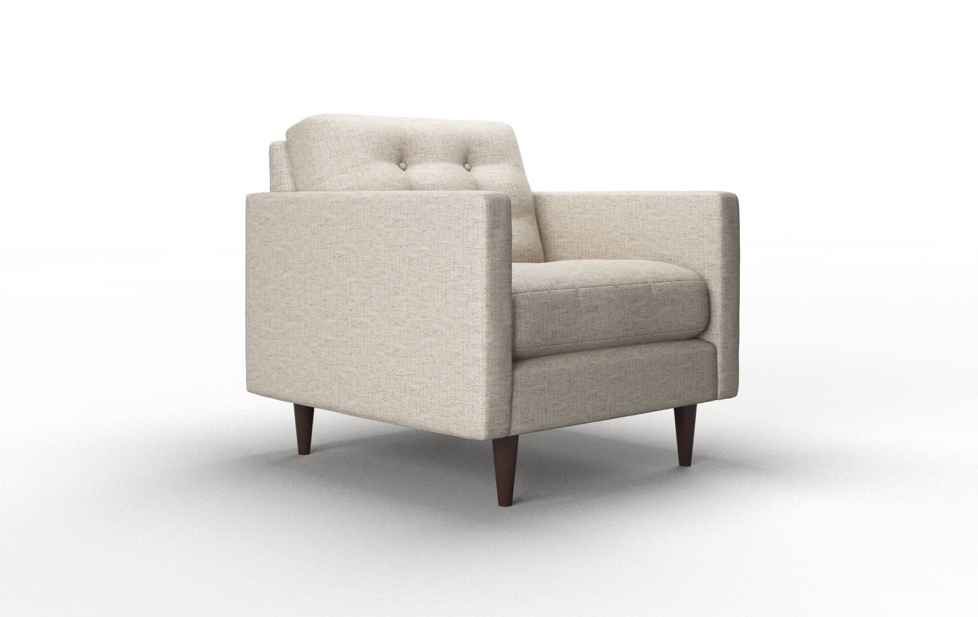 Oslo Parker Wheat Chair espresso legs 2