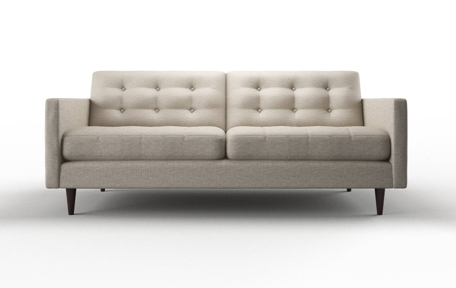 Oslo Parker Wheat Sofa espresso legs 1