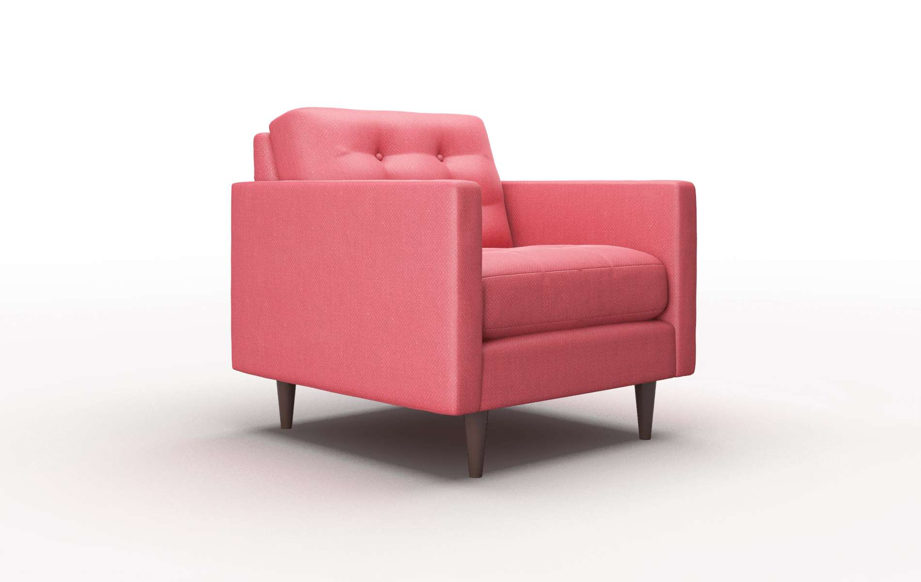 Oslo Pauline Ruby Chair espresso legs 2