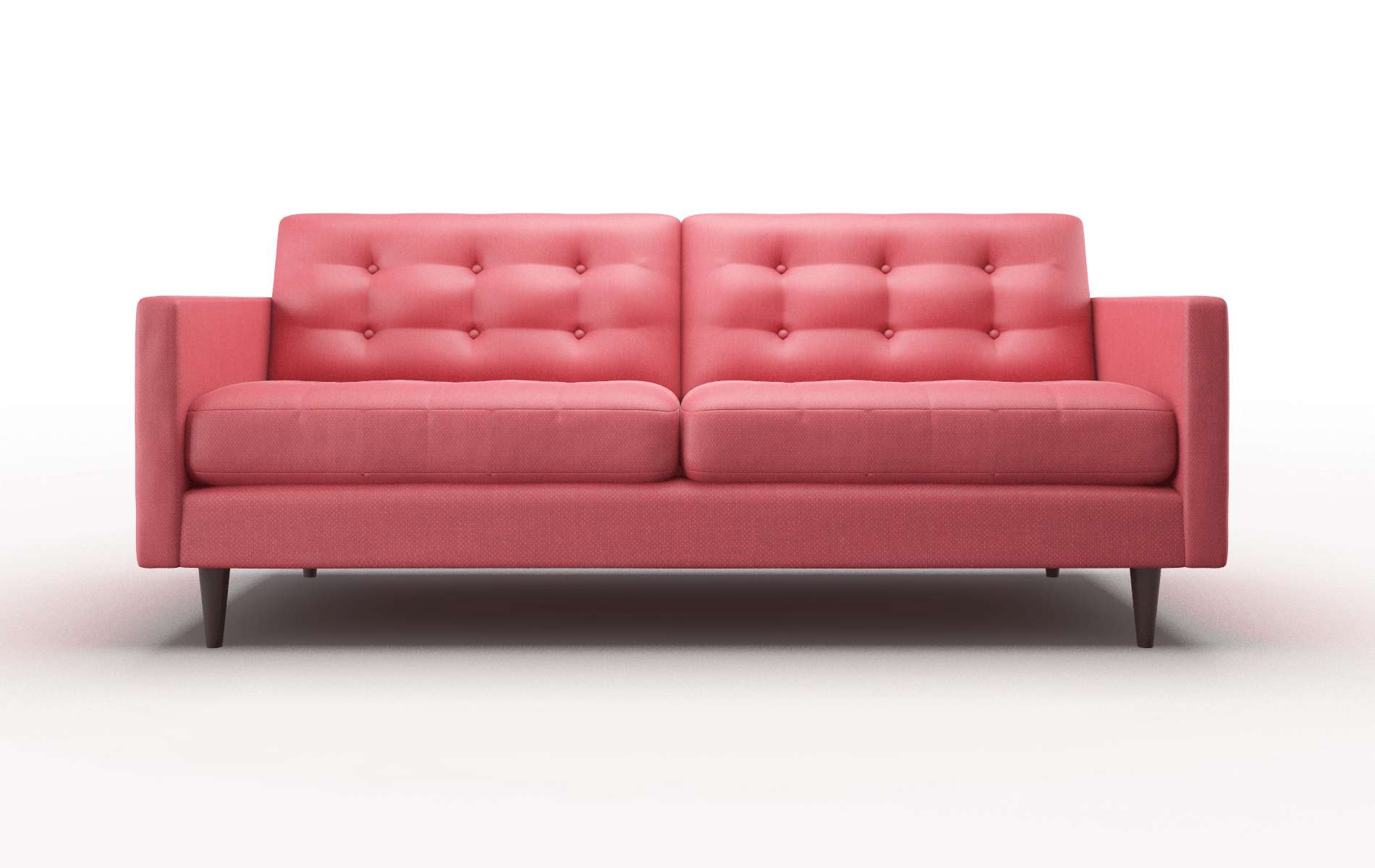 Oslo Pauline Ruby Sofa espresso legs 1