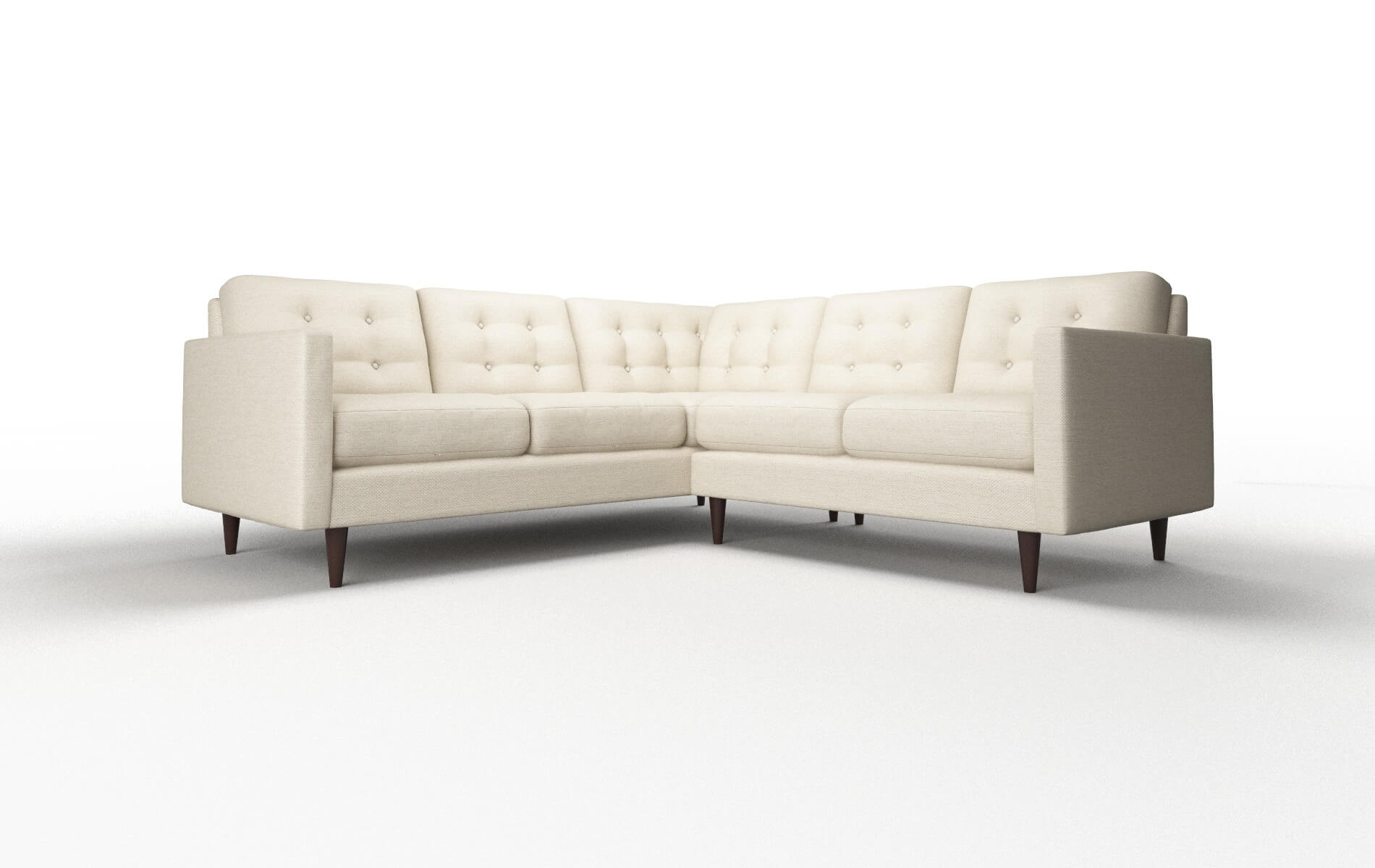 Oslo Phoenix birch Sectional Espresso Legs  1
