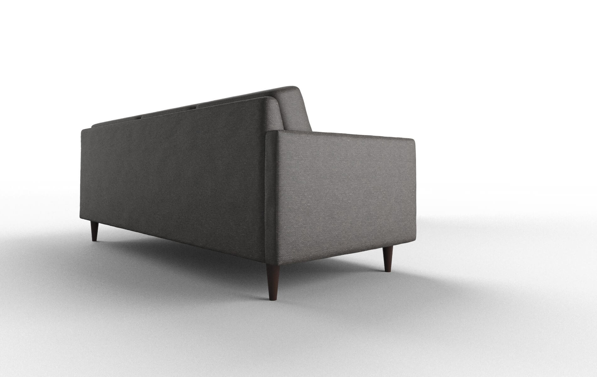 Oslo Phoenix Chocolate Sectional espresso legs 3