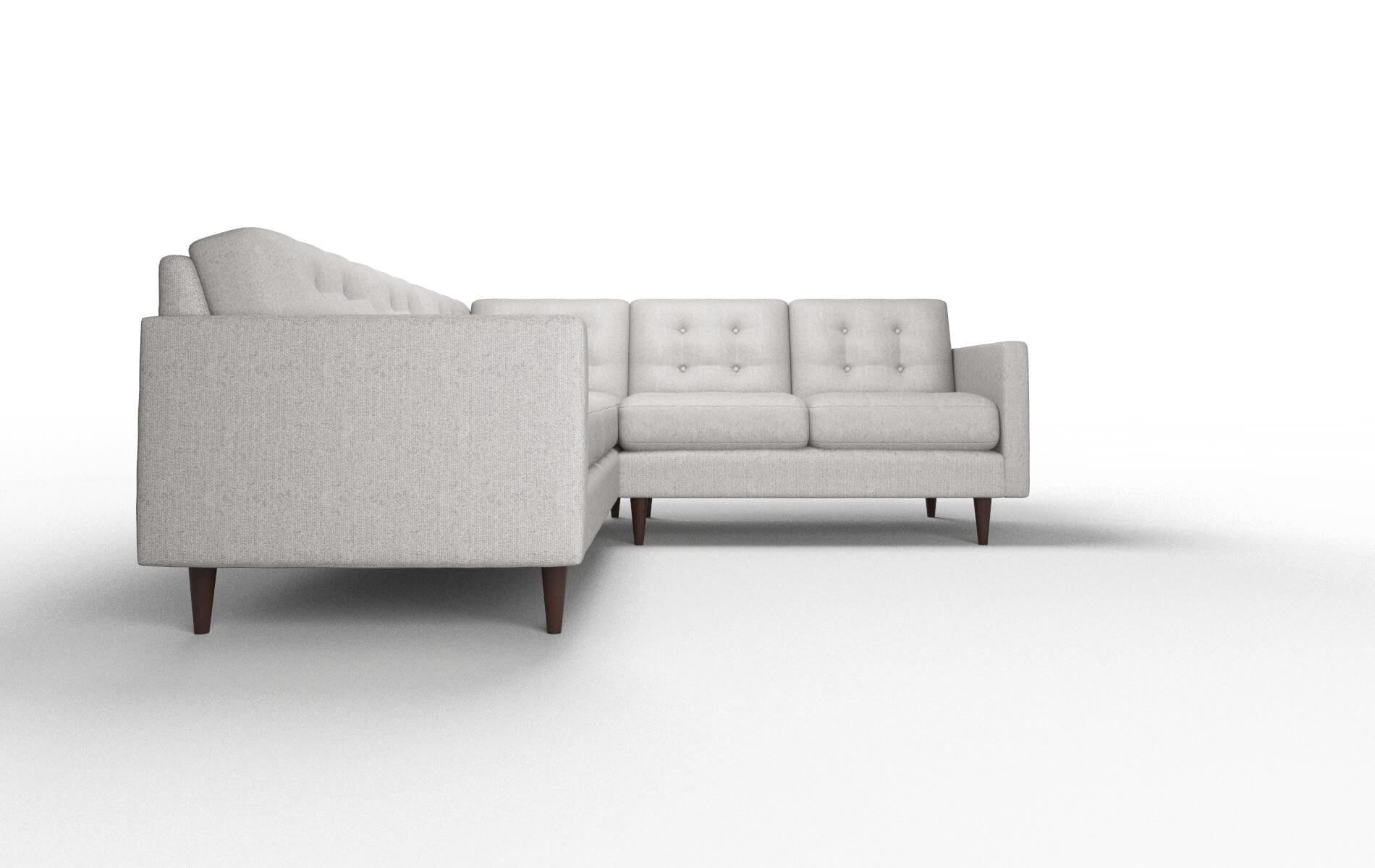 Oslo Prime Ash Sectional espresso legs 2