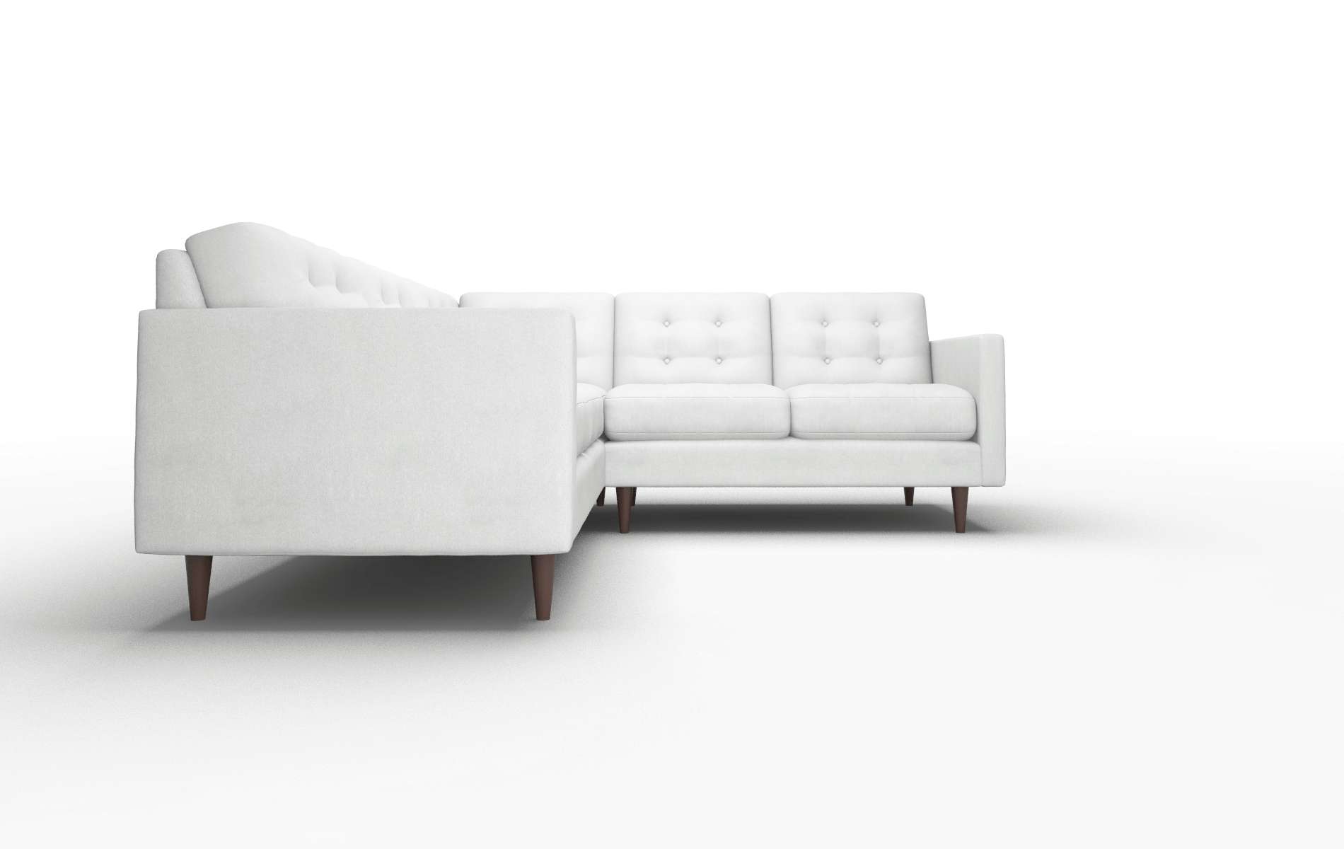 Oslo Prisma Steam Sectional espresso legs 2