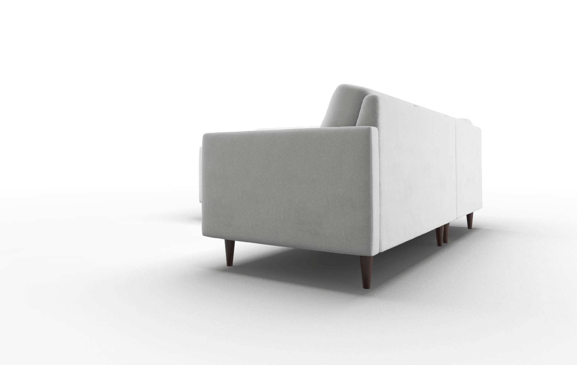 Oslo Prisma Steam Sectional espresso legs 4