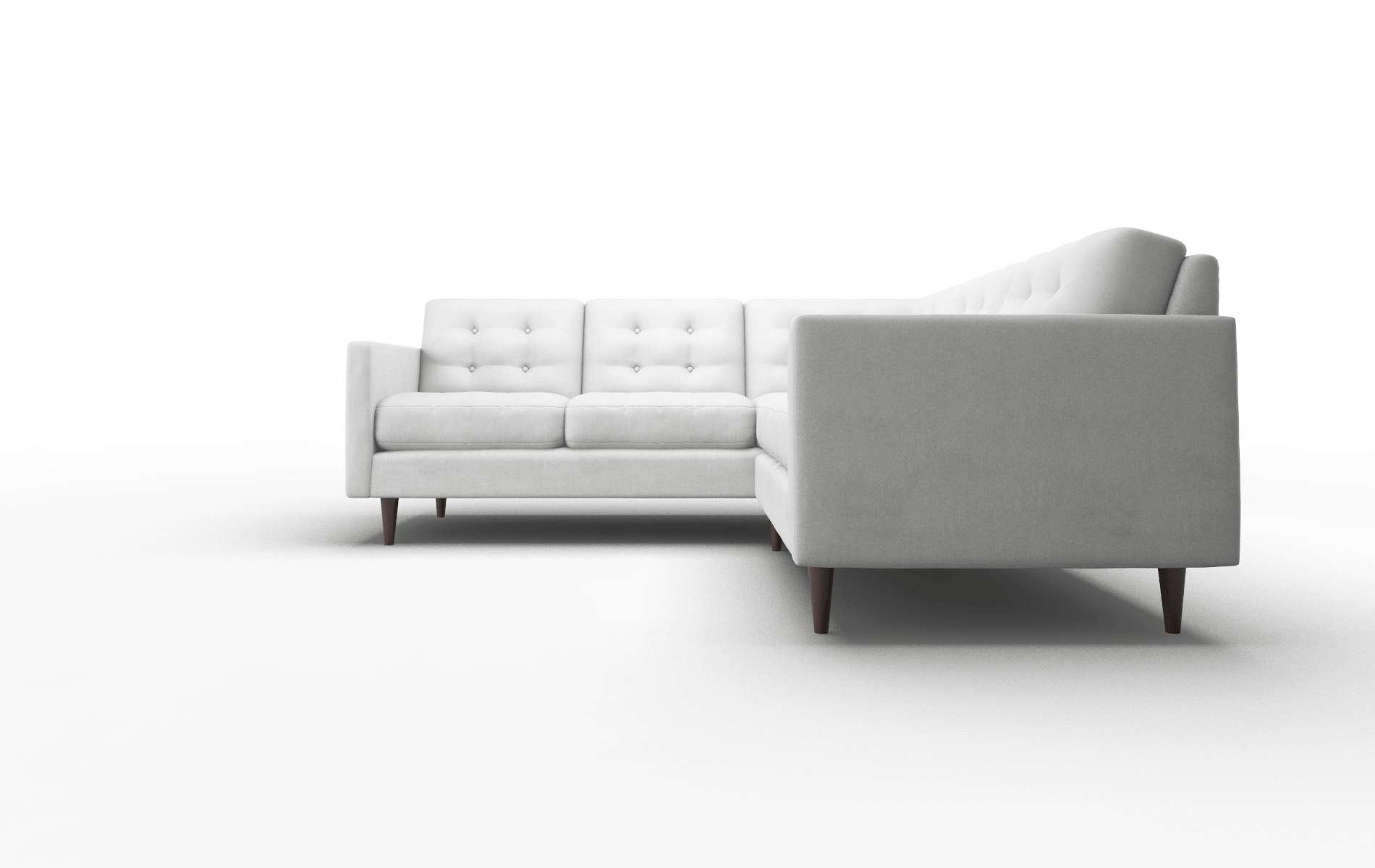 Oslo Prisma Steam Sectional espresso legs 5