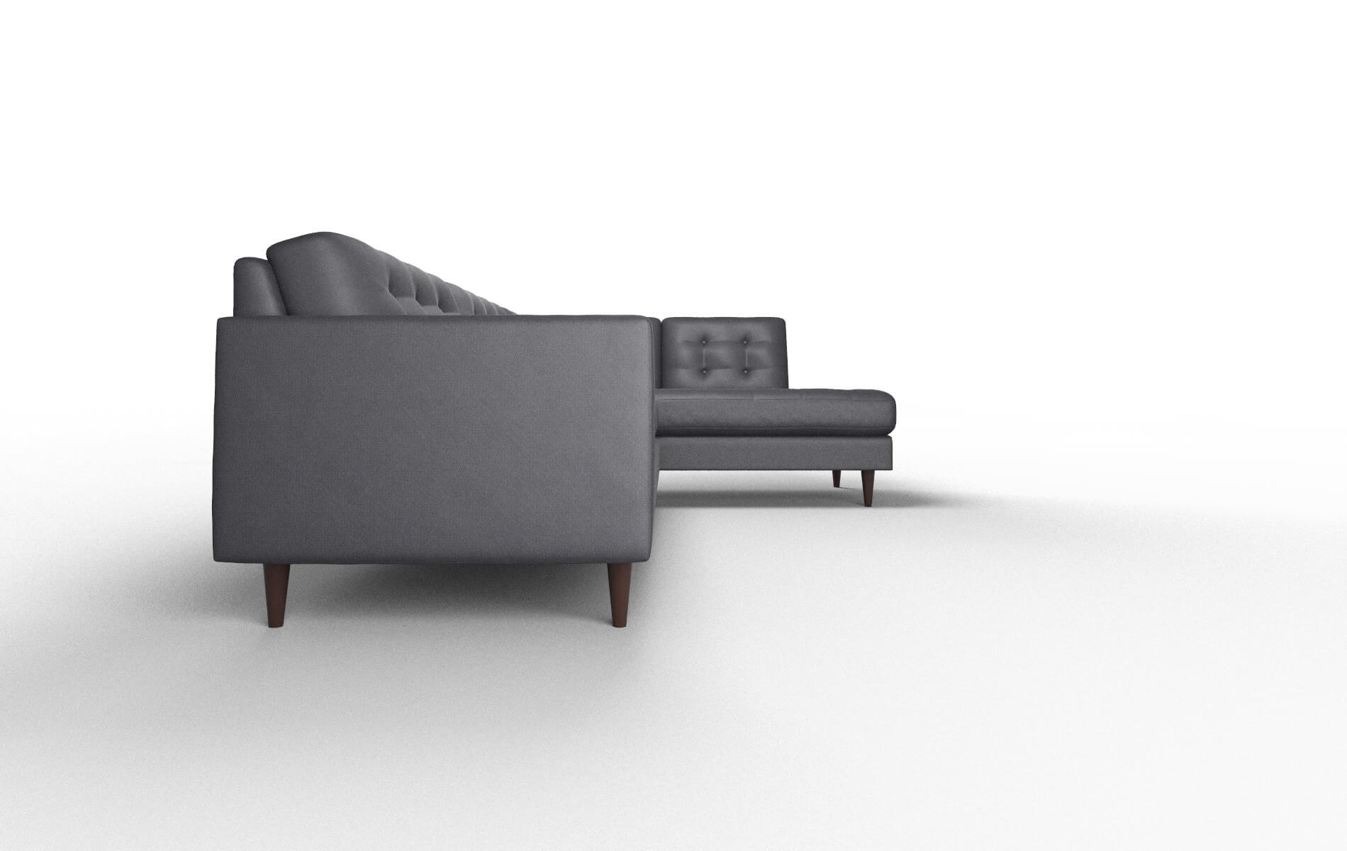 Oslo Redondo Navy Panel espresso legs 3