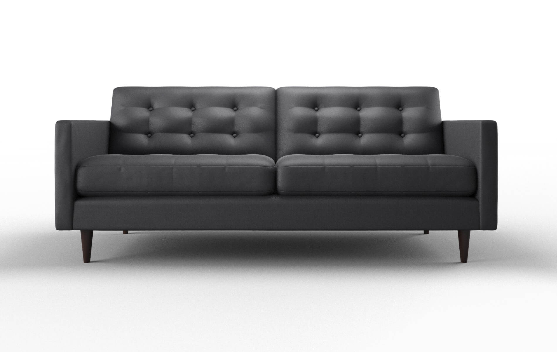 Oslo Redondo Navy Sofa espresso legs 1