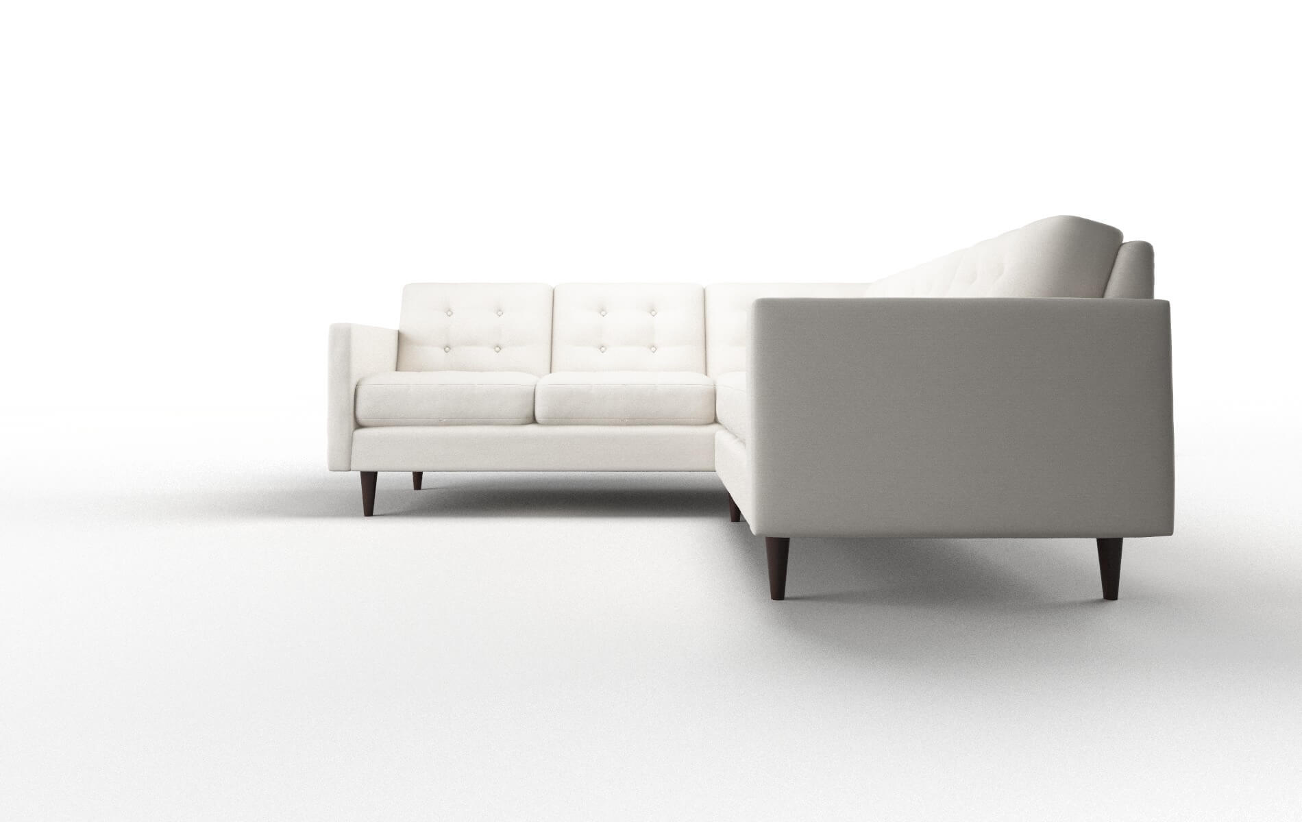 Oslo Redondo Pearl Sectional espresso legs 5