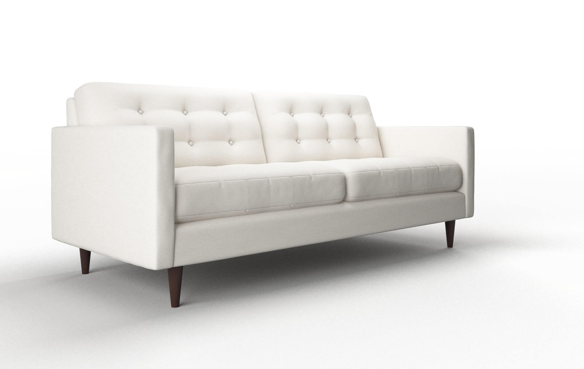 Oslo Redondo Pearl Sofa espresso legs 2