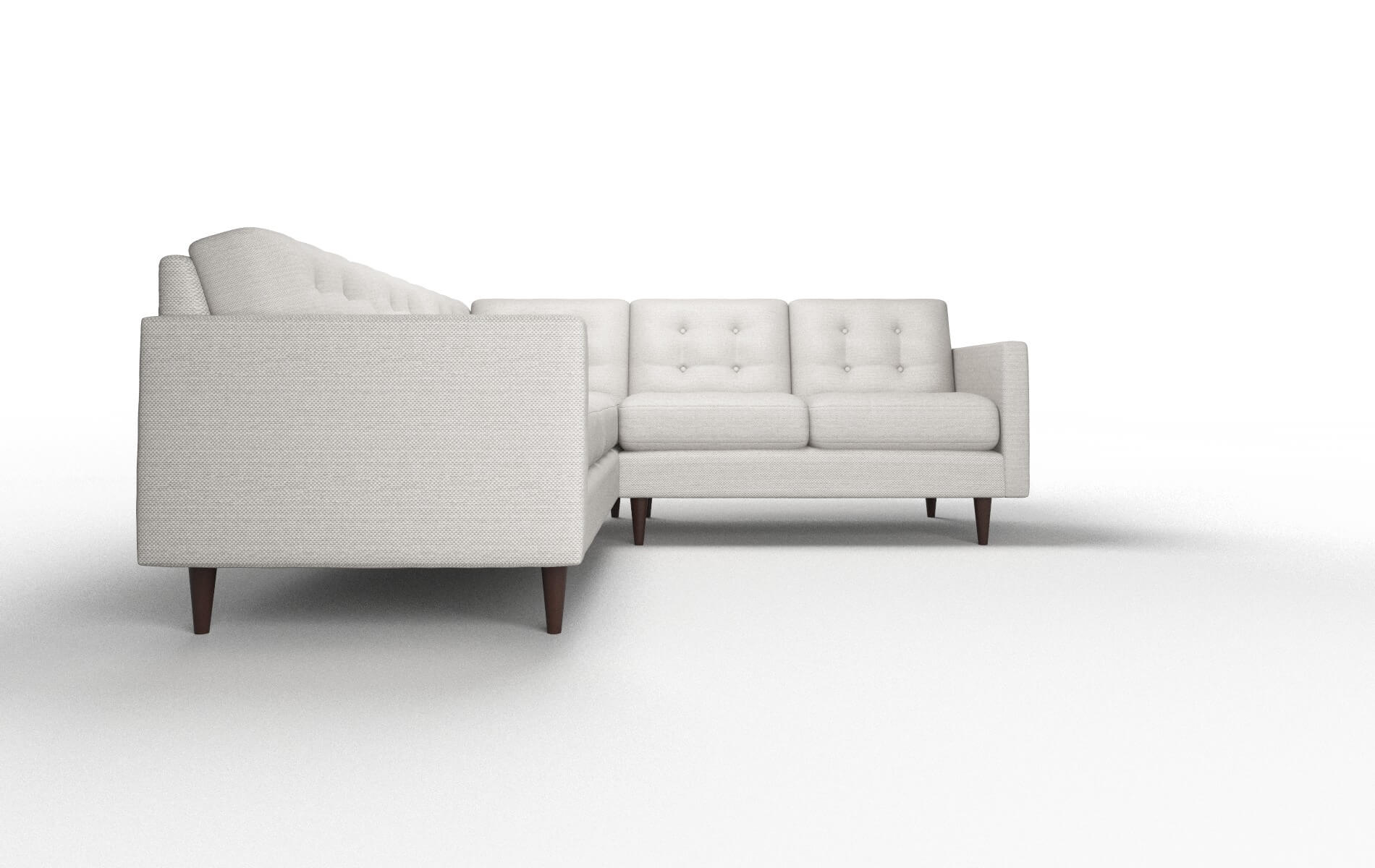 Oslo Redondo Stone Sectional espresso legs 2