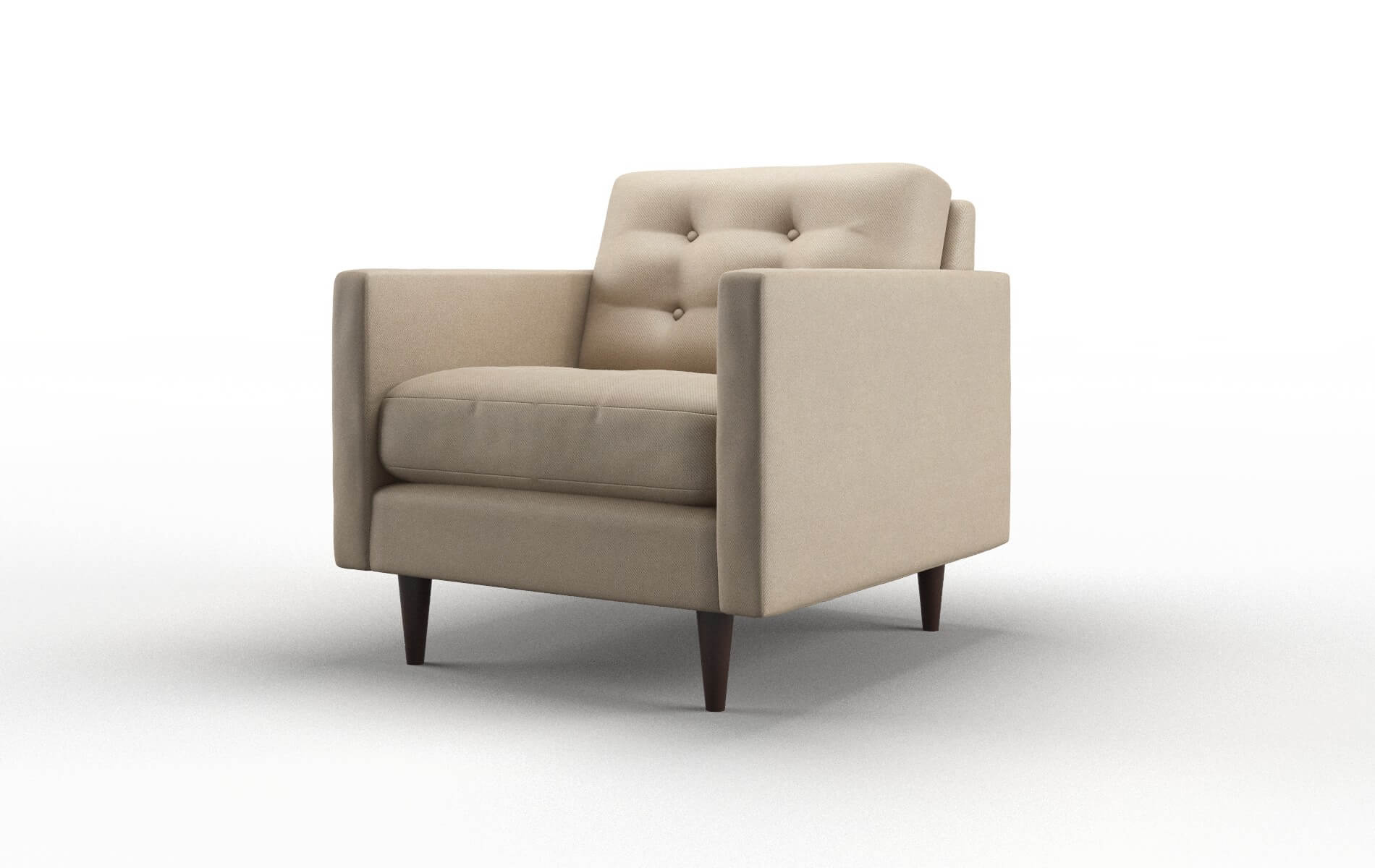 Oslo Rocket Cappuccino Chair espresso legs 4