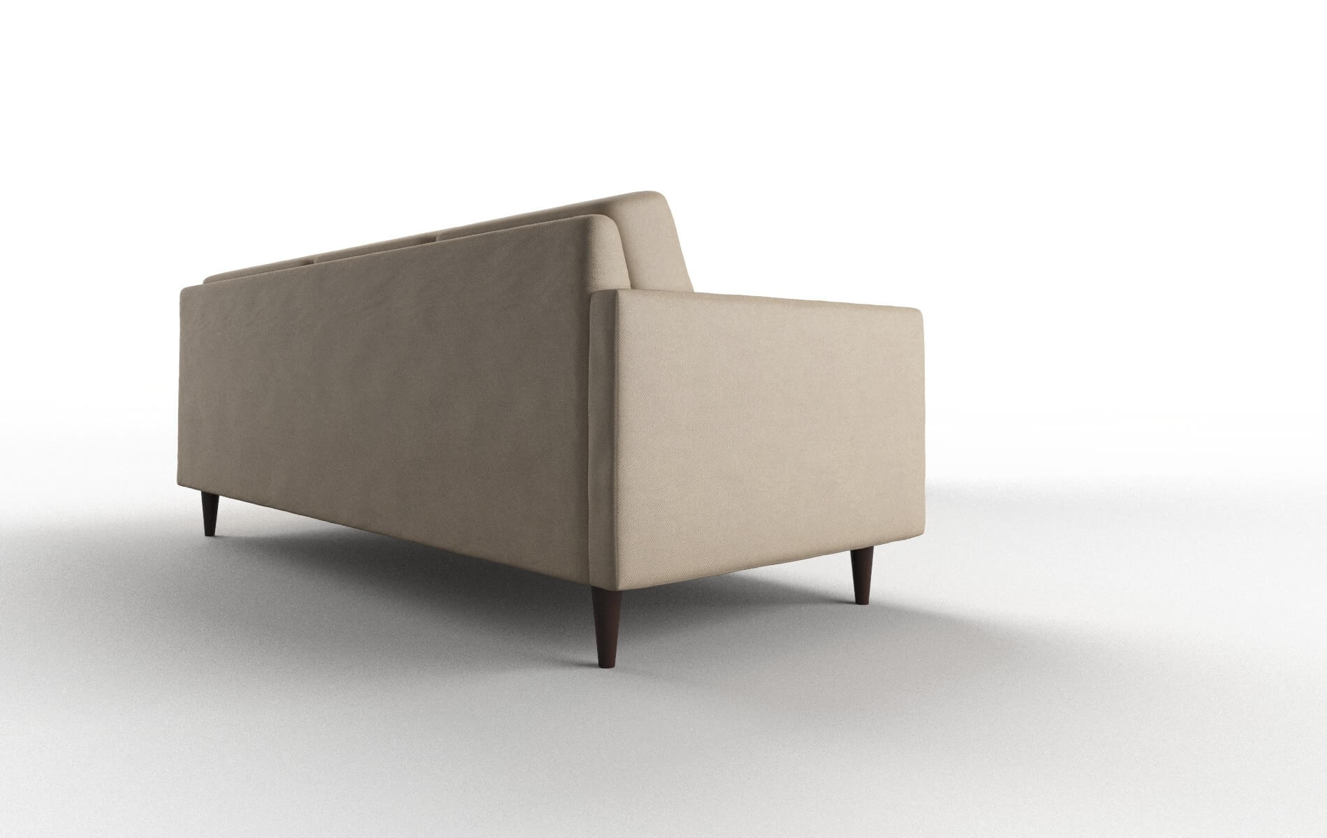 Oslo Rocket Cappuccino Sectional espresso legs 3