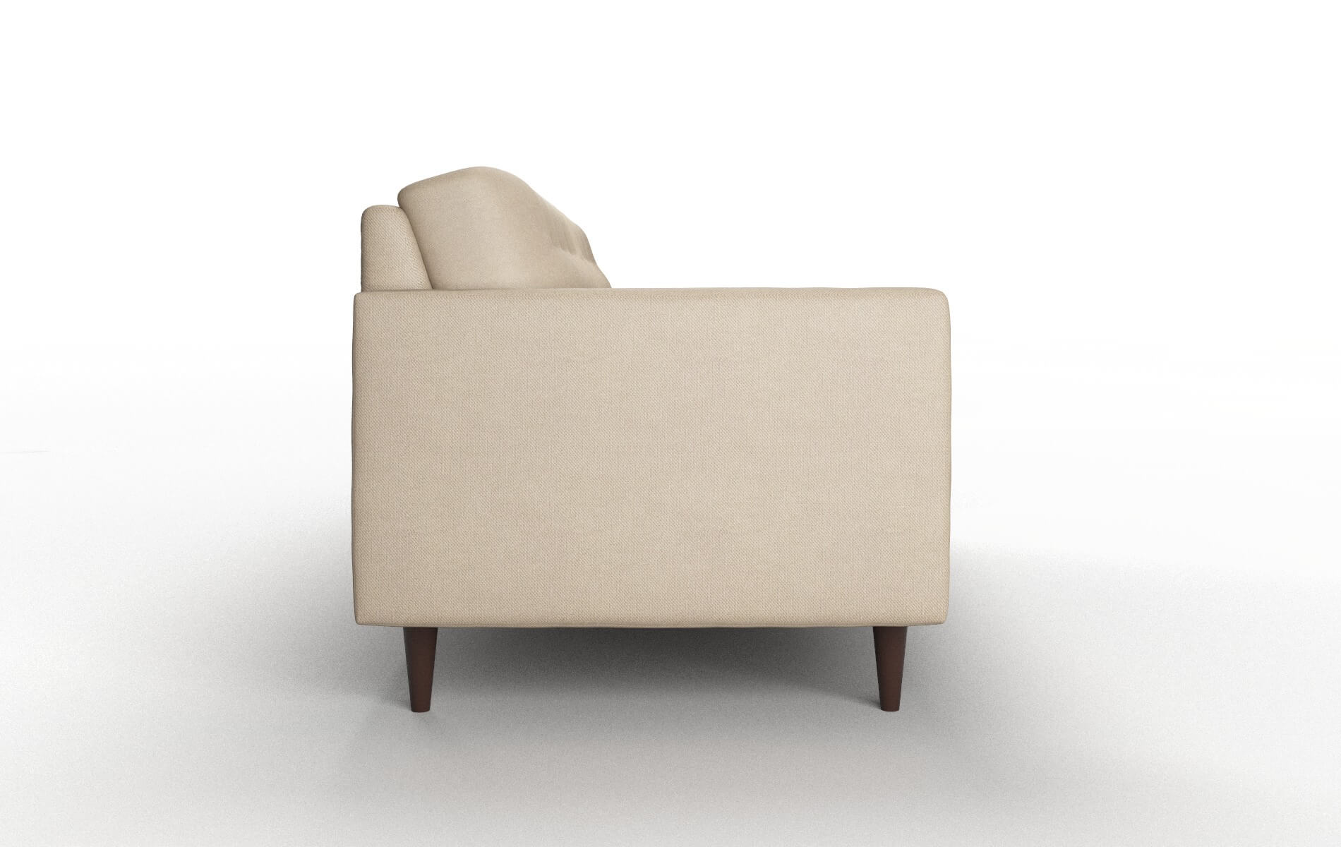 Oslo Rocket Cappuccino Sofa espresso legs 3