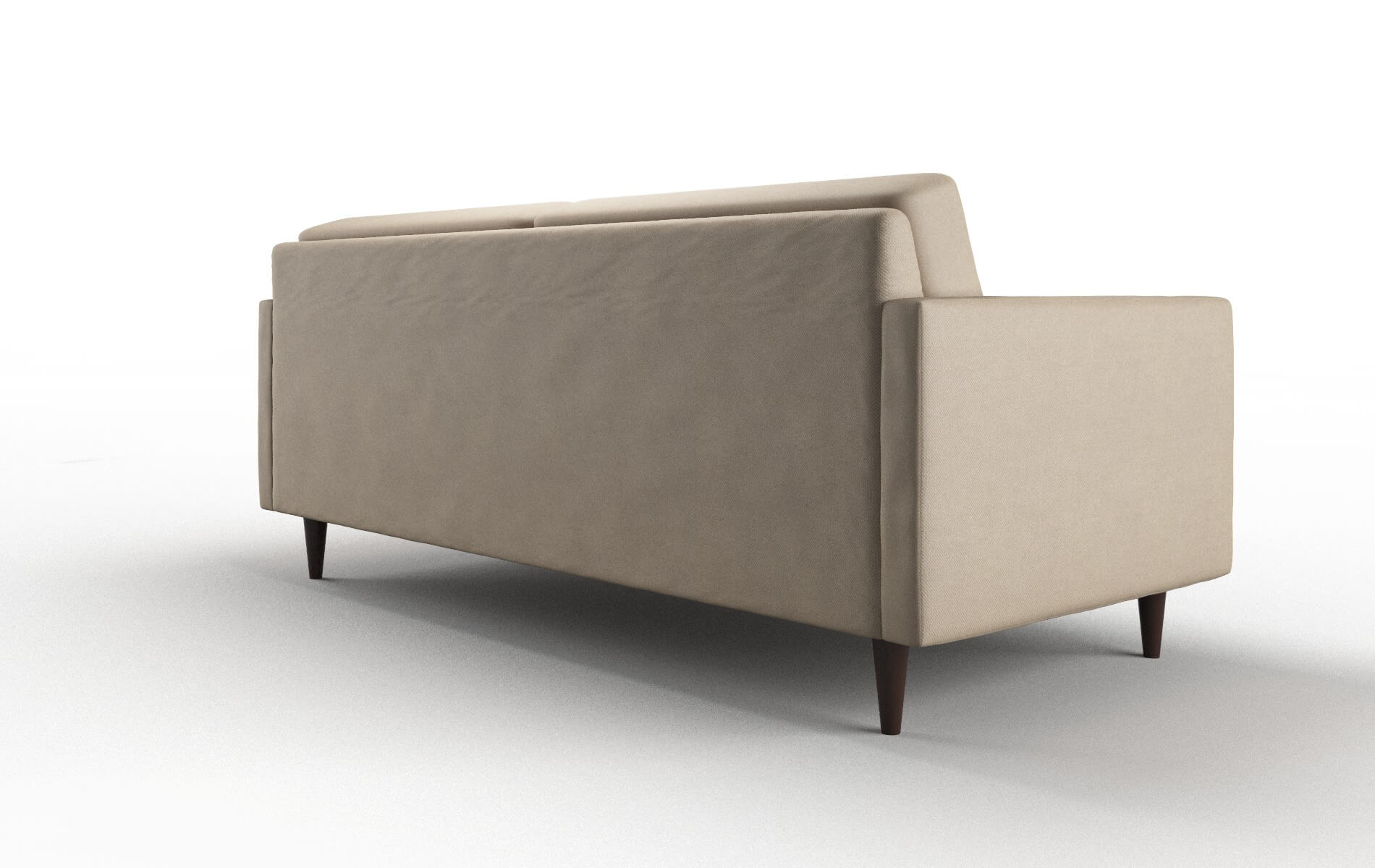 Oslo Rocket Cappuccino Sofa espresso legs 5