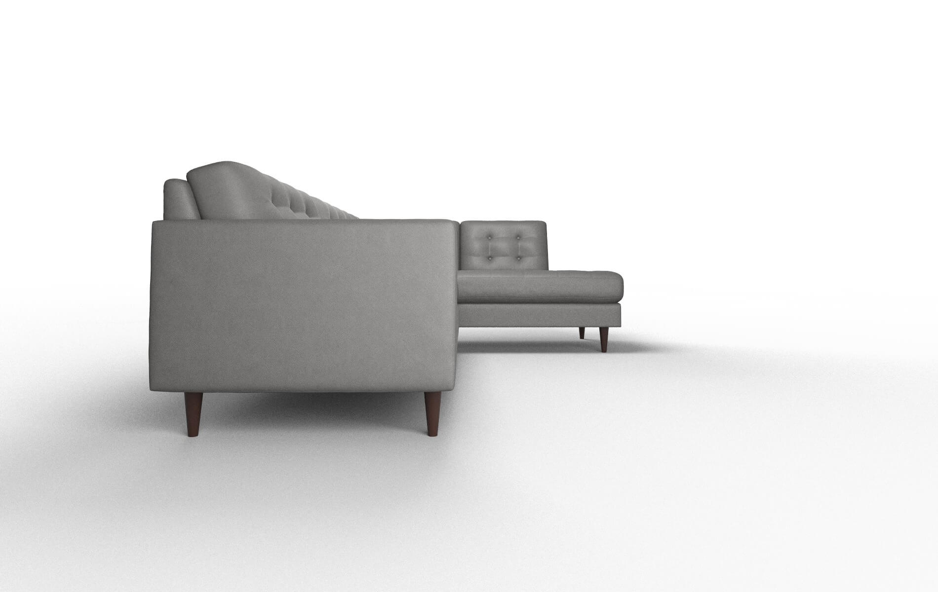 Oslo Rocket Charcoal Panel espresso legs 3