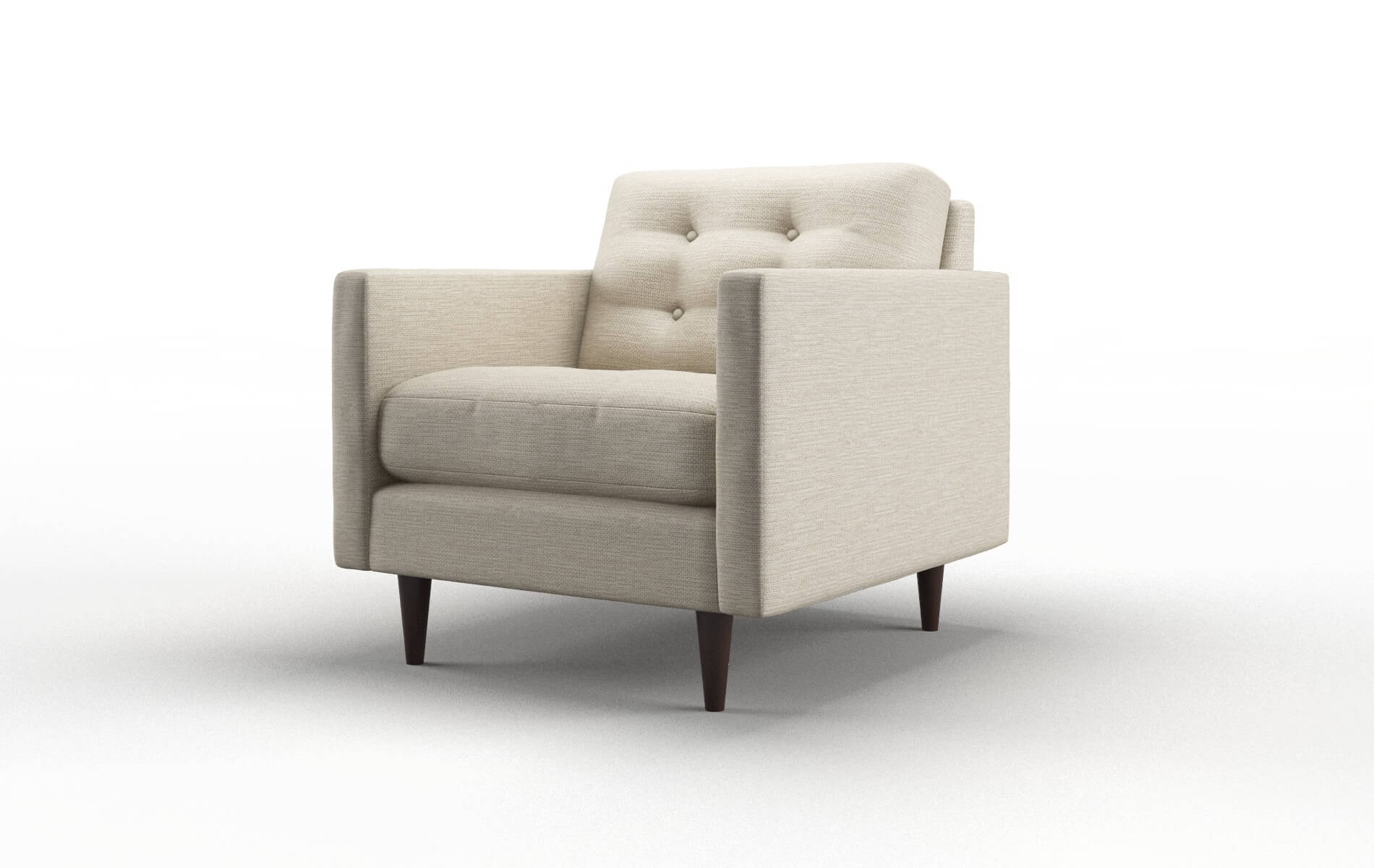 Oslo Rocket Dove Chair espresso legs 4