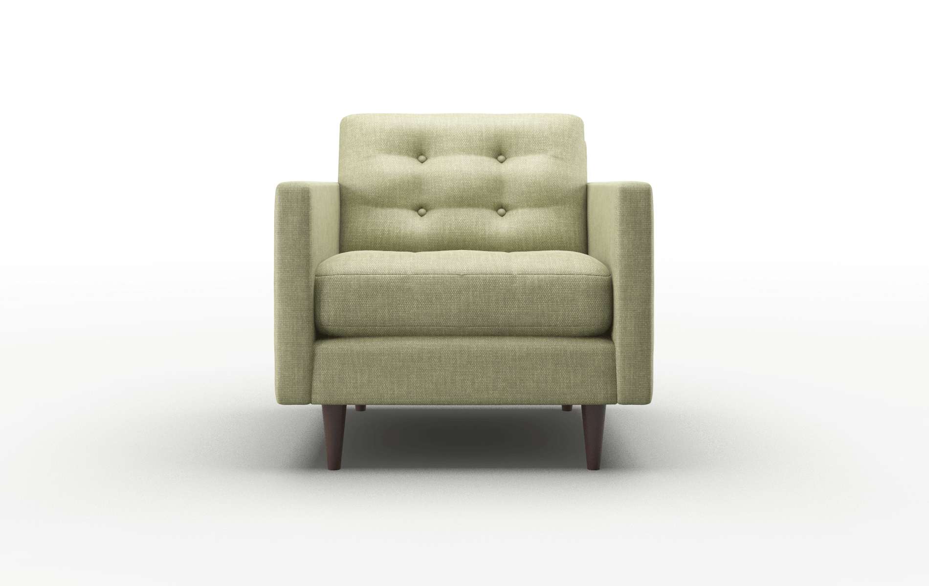 Oslo Rocket Evergreen Chair espresso legs 1