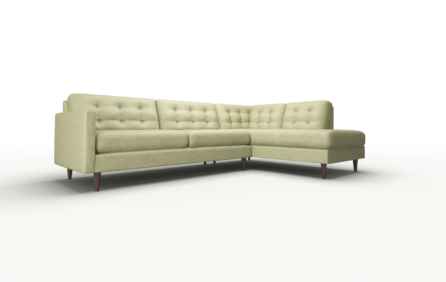 Oslo Rocket Evergreen Panel espresso legs 2